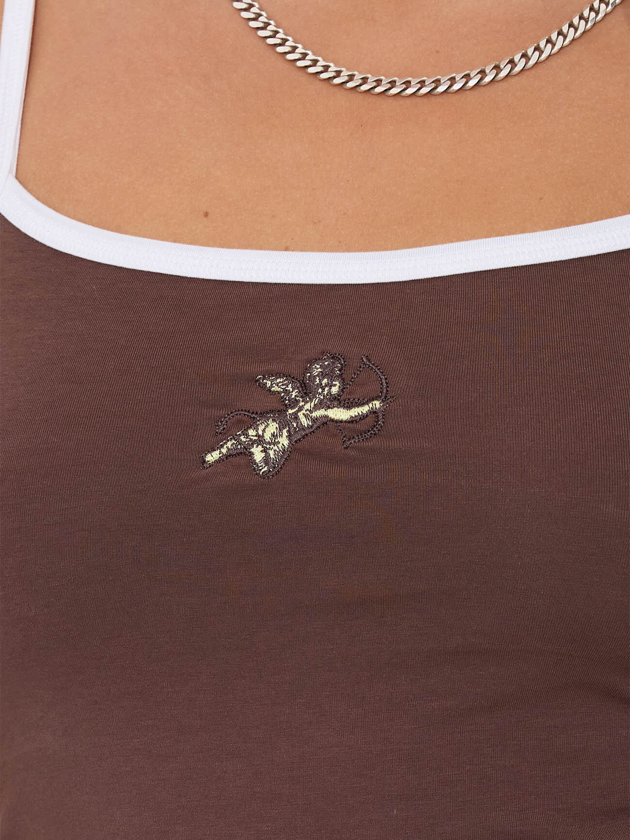 Cherub 00s Singlet - Dark Choc 4