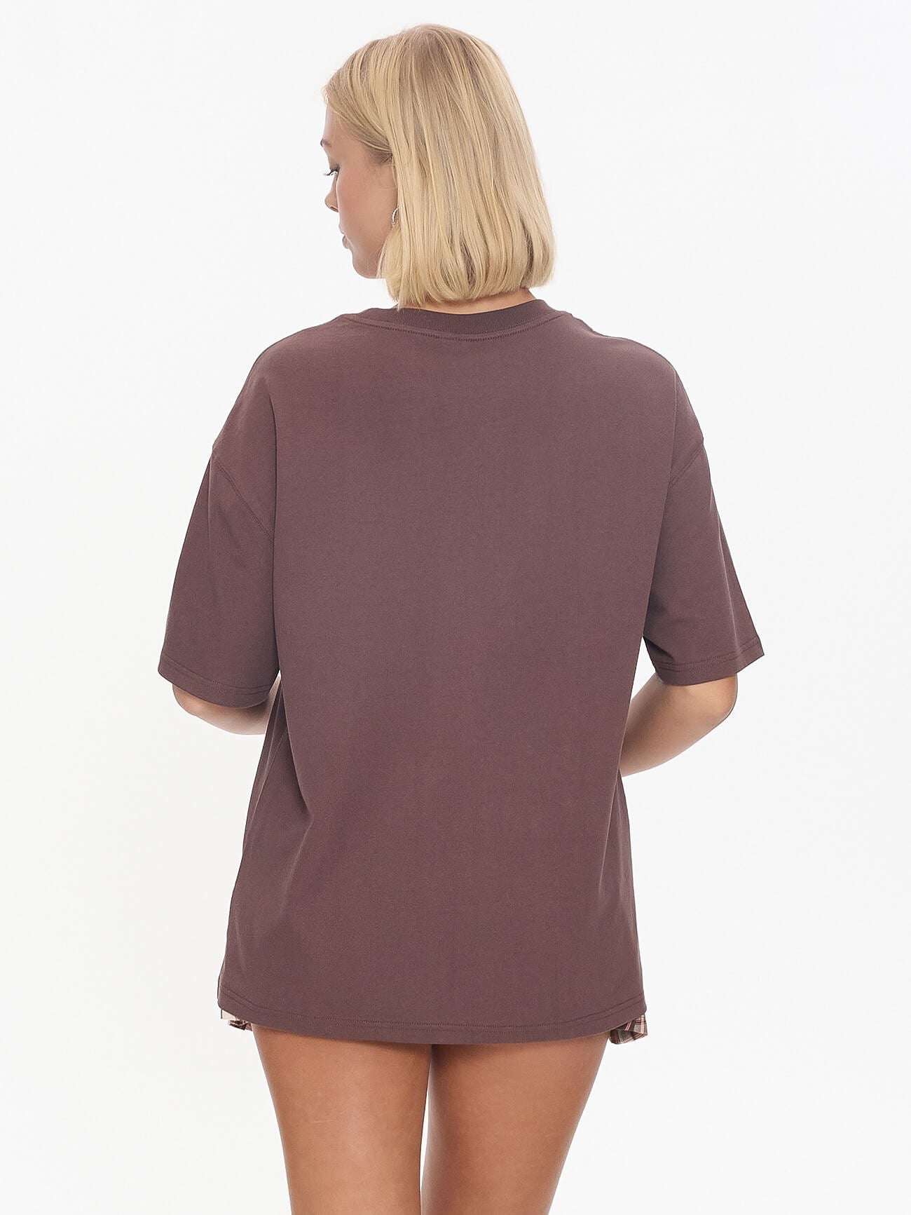 Cherub Relaxed Fit Tee - Dark Choc 4