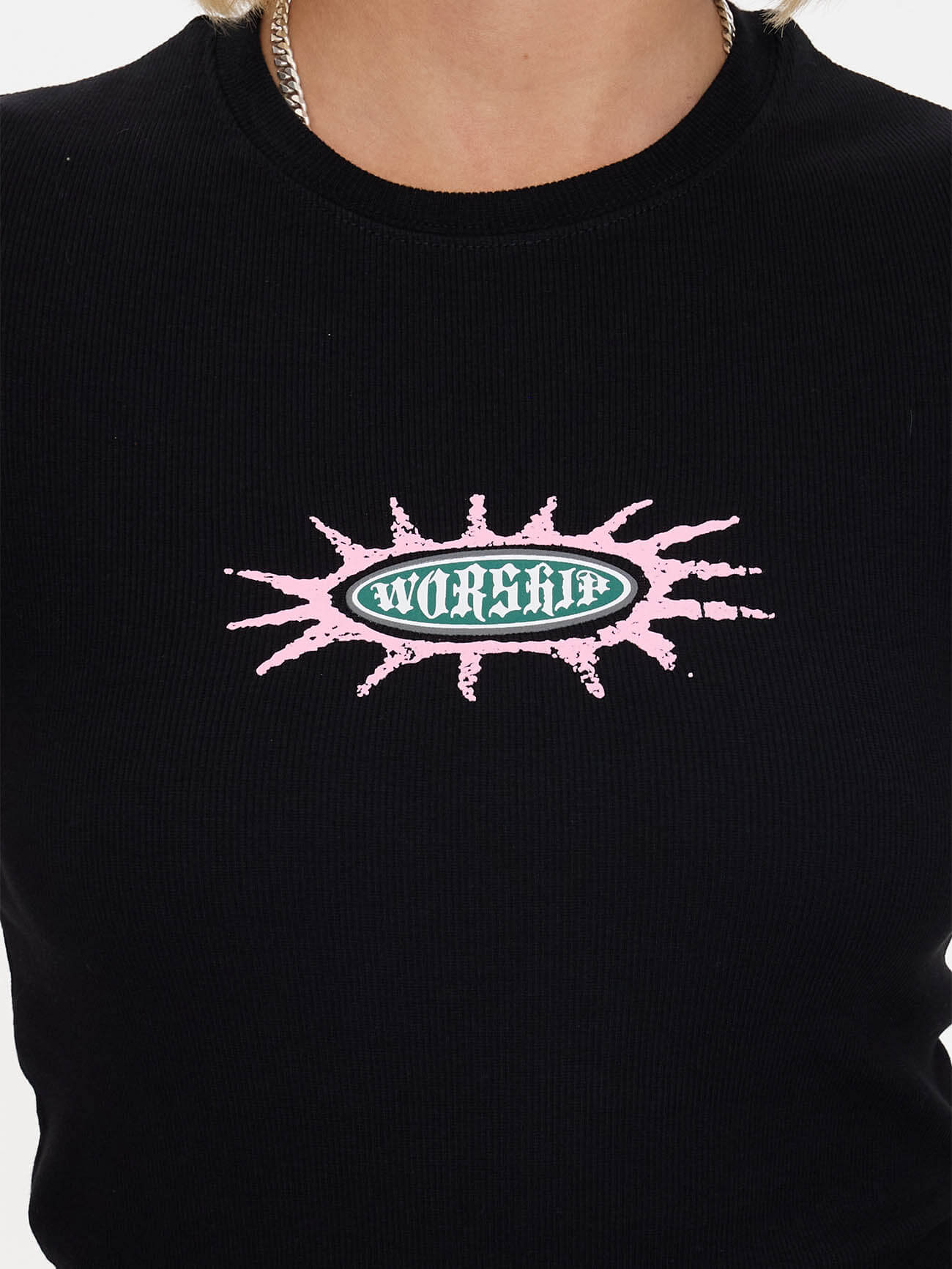 Logo Fever Slim Fit Tee - Black 4