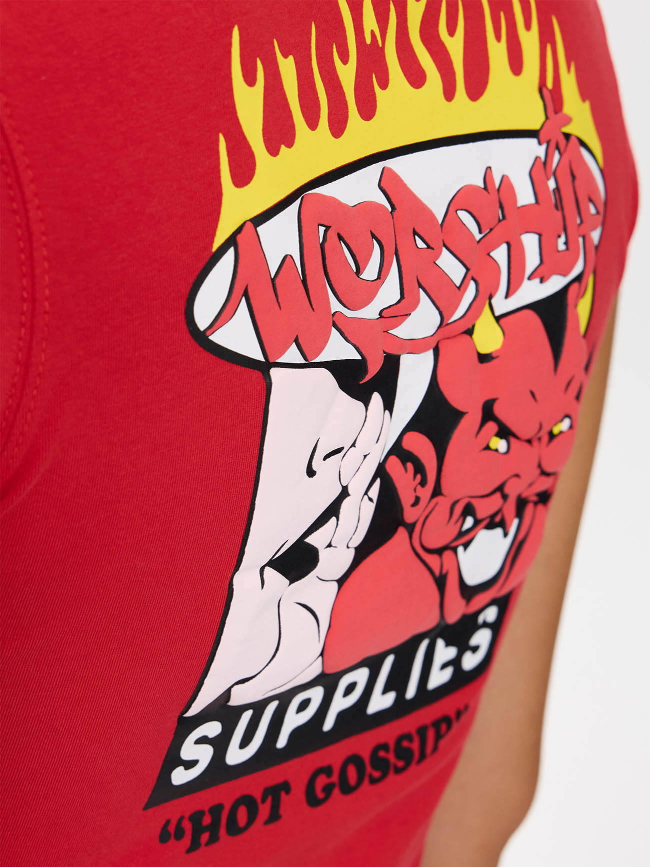 Hot Gossip Teeny Tee - Lucky Red 4