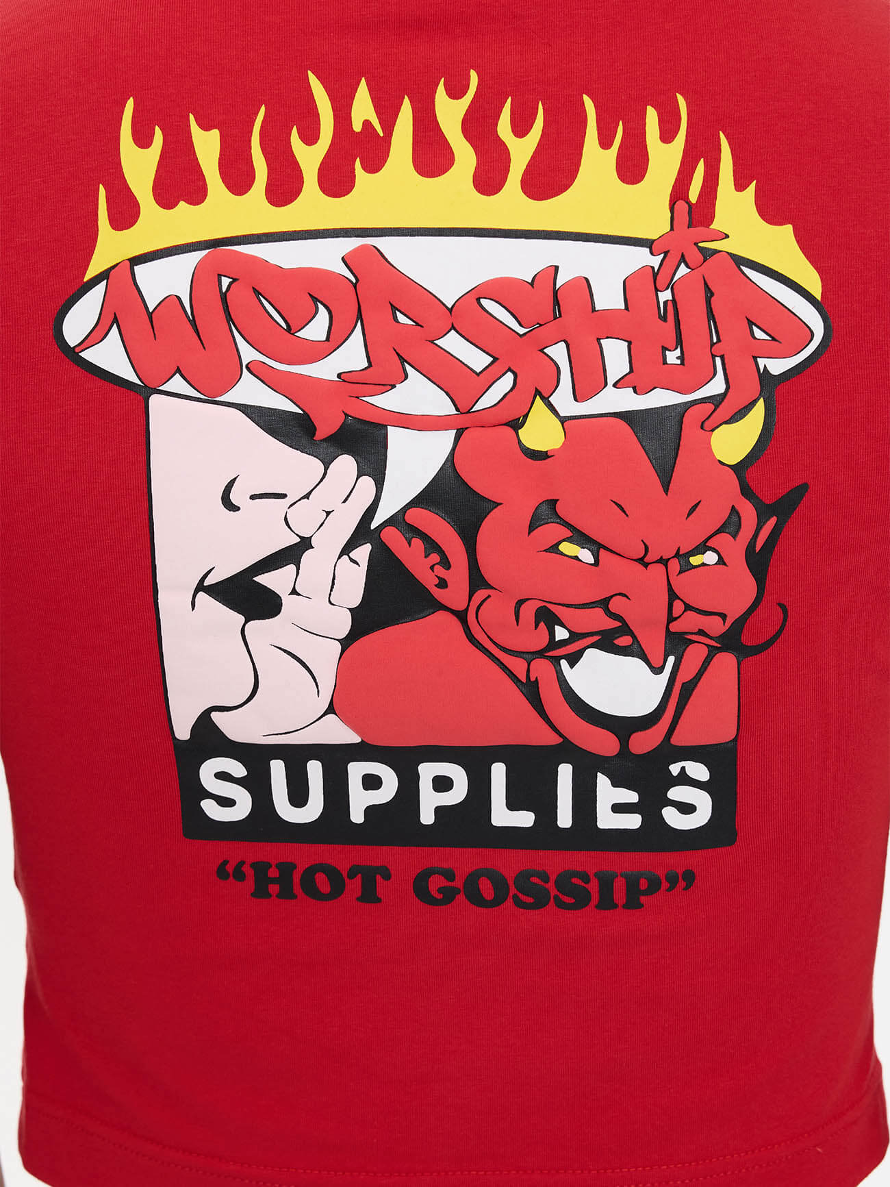 Hot Gossip Teeny Tee - Lucky Red 4
