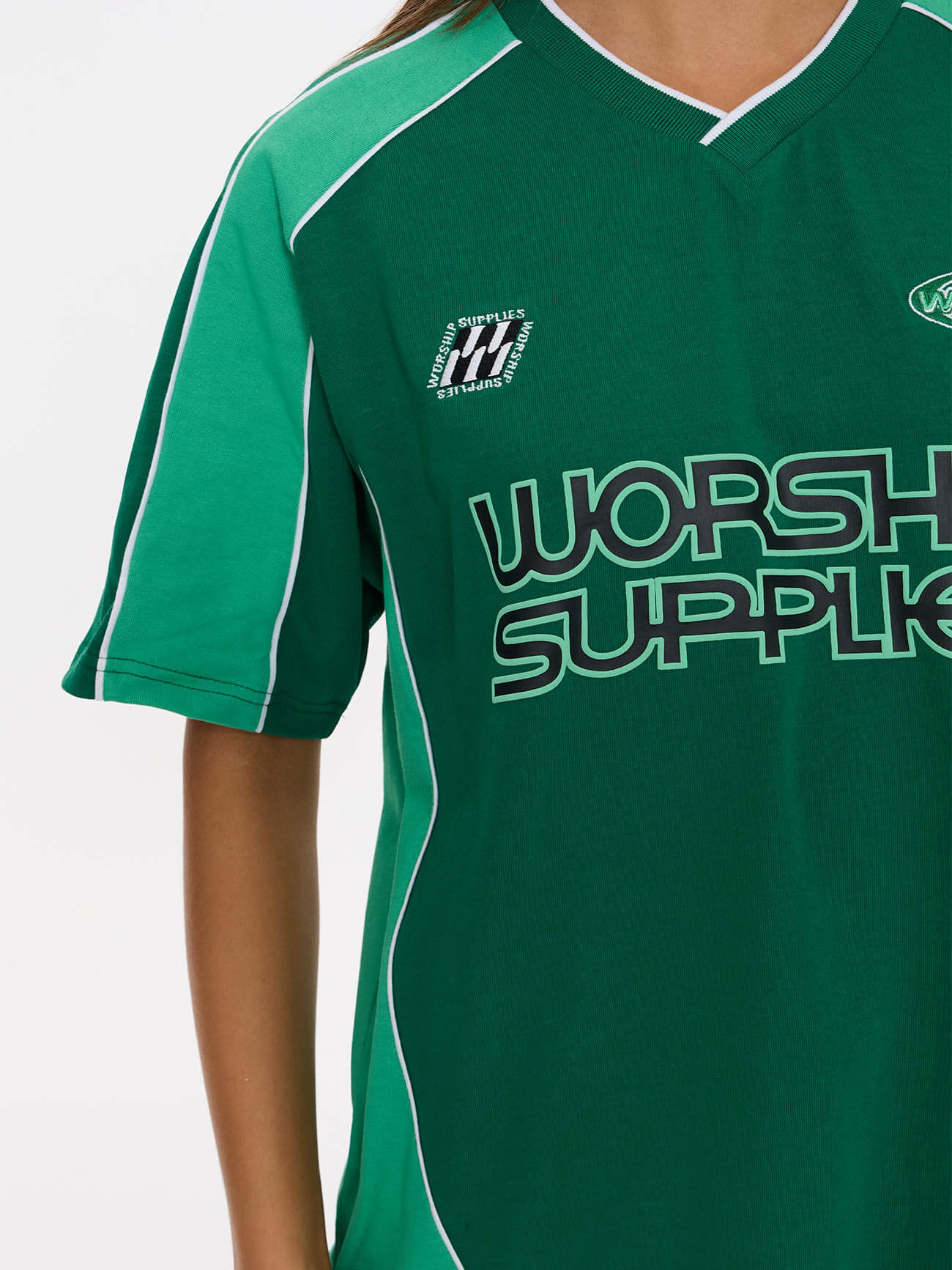Grand Prix Panelled Jersey - Green 4