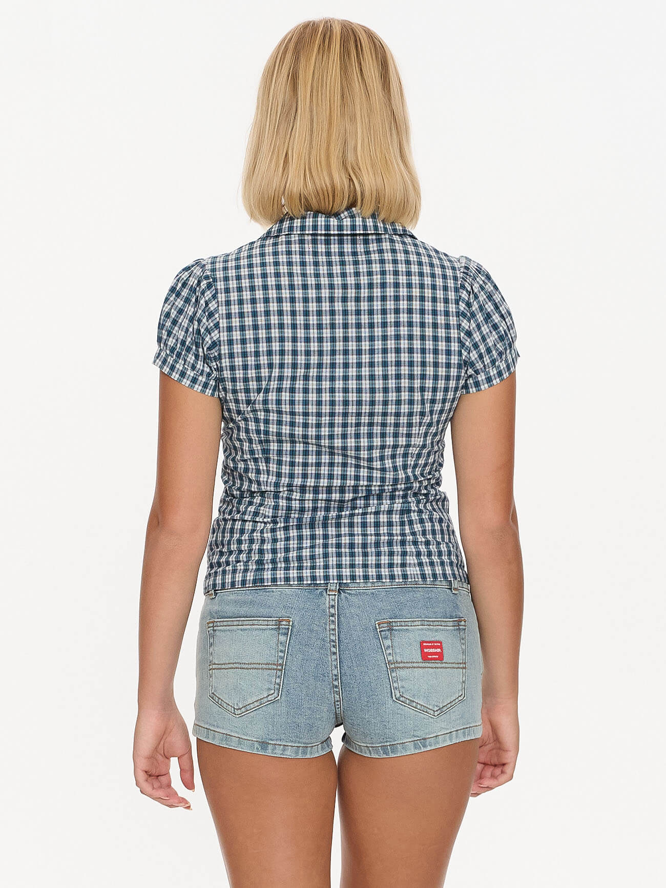 Checkmate Baby Short Sleeve Shirt - Blue 4