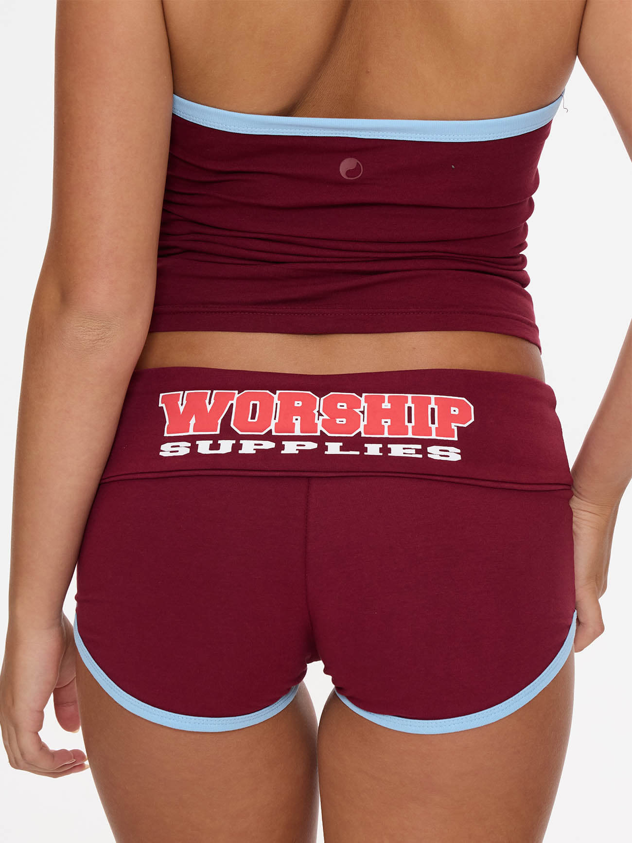 Belter Booty Short - Deep Cherry 4