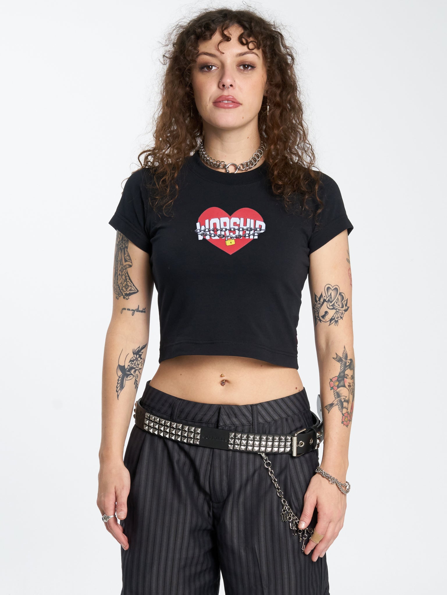 Core Strength Teeny Tee - Black