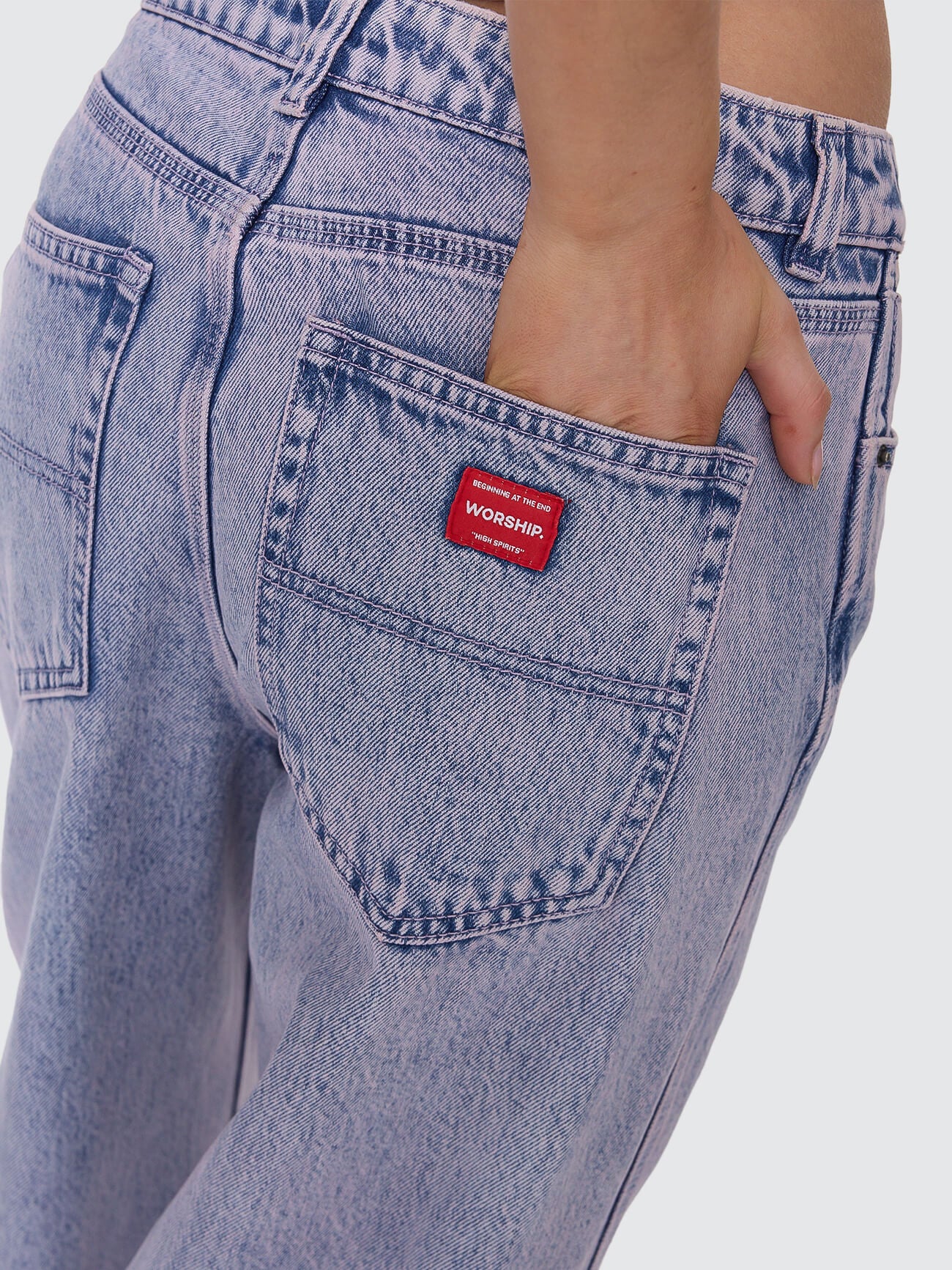 Worship Big Baggy Jean - Ballerina