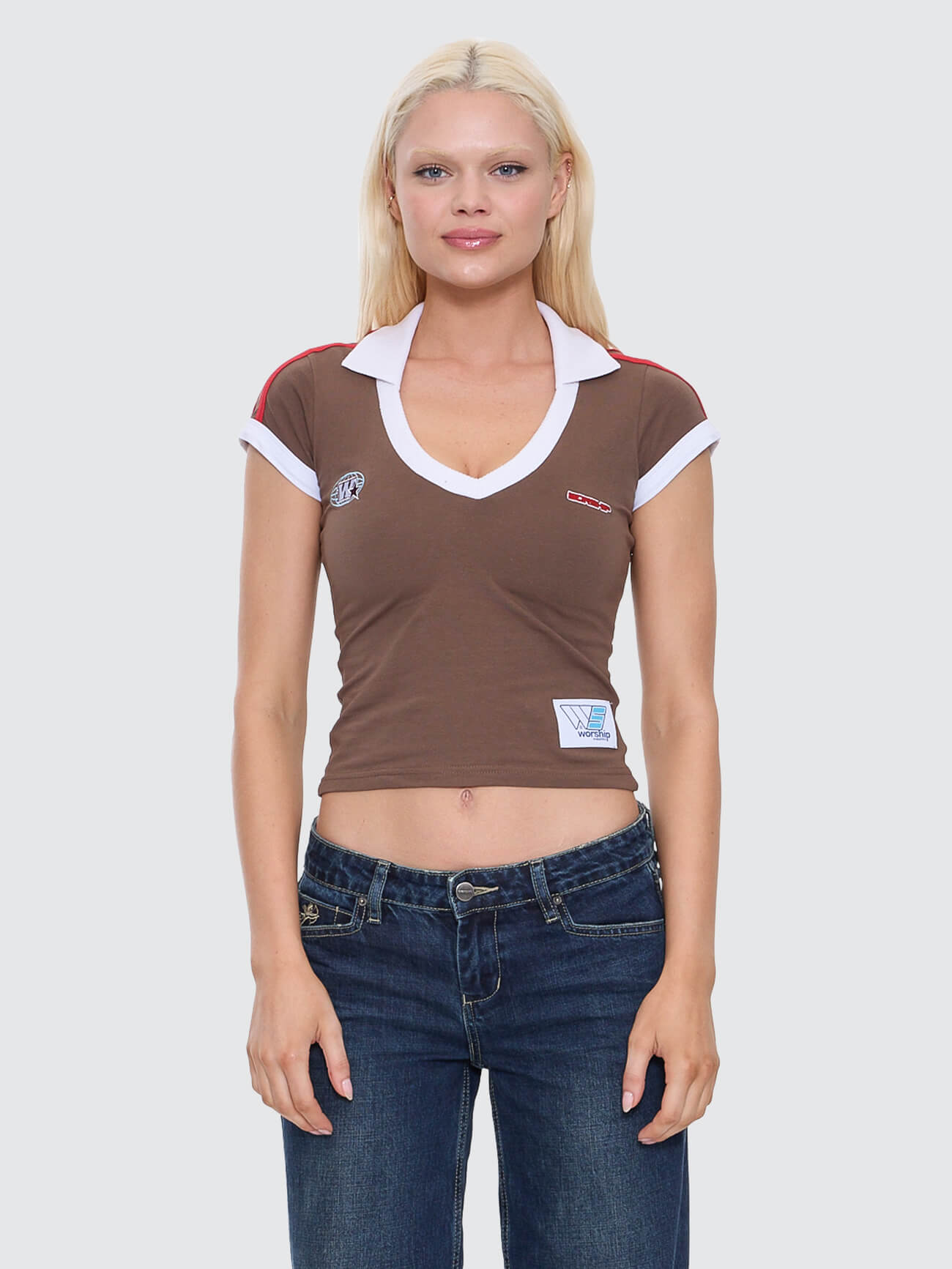 Football Baby Polo - Chocolate