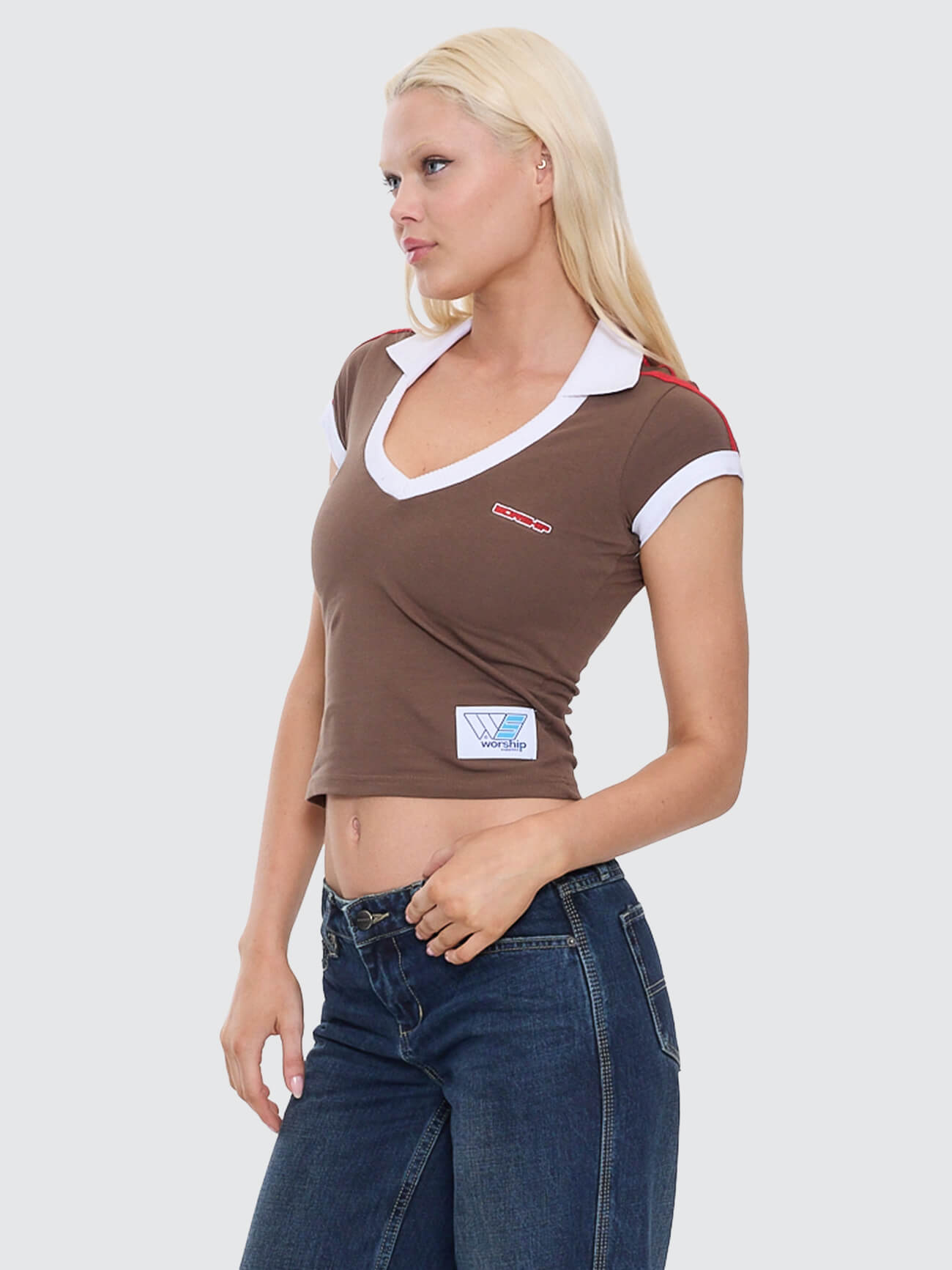 Football Baby Polo - Chocolate
