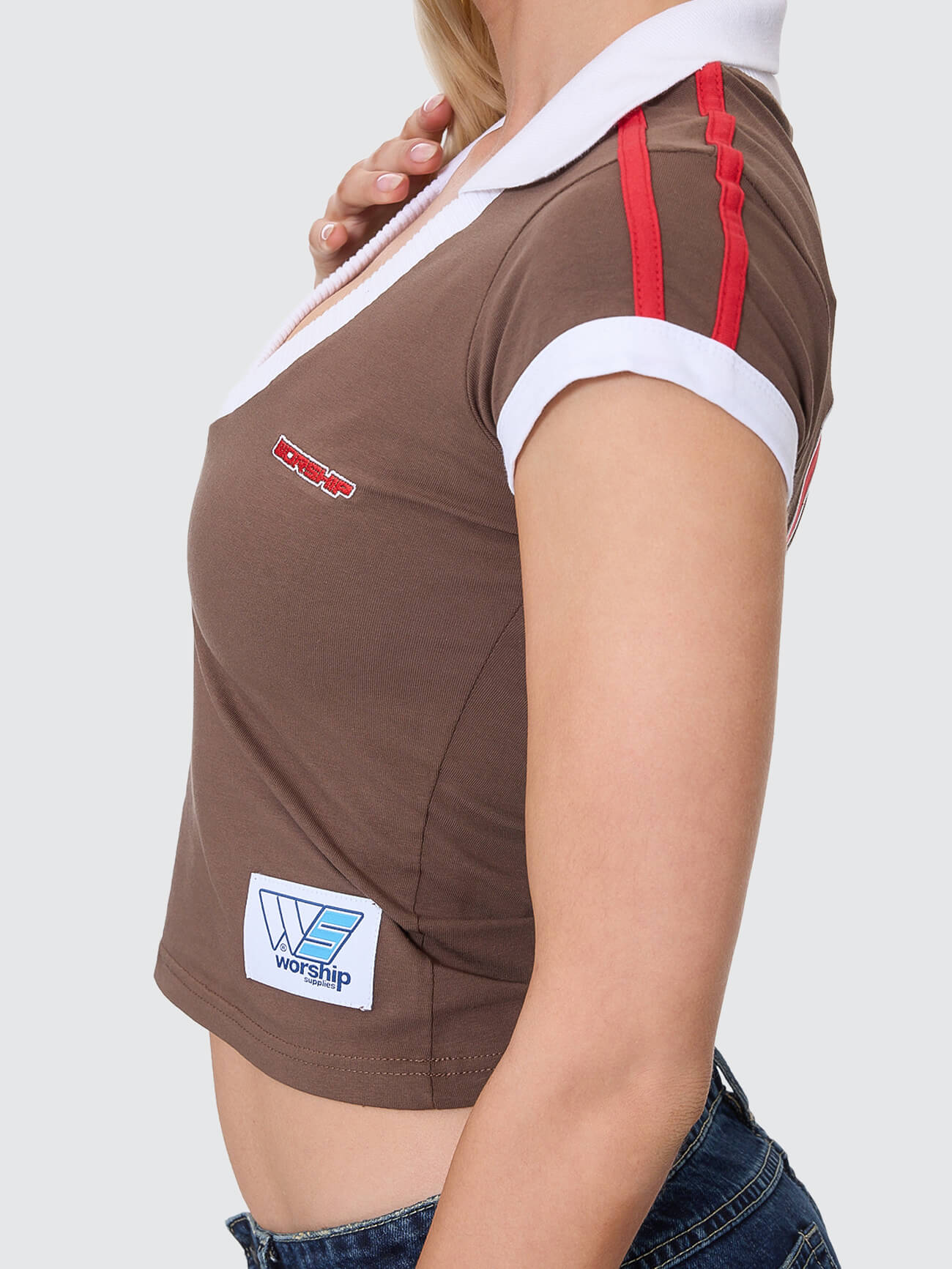 Football Baby Polo - Chocolate