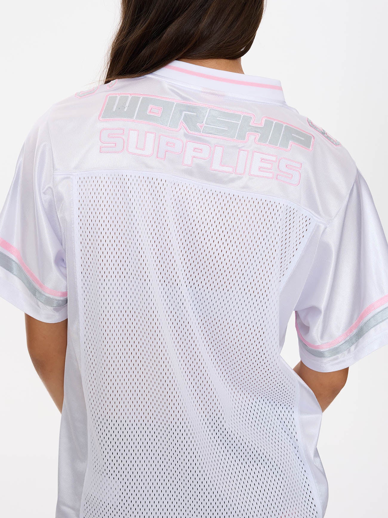 Punter Football Jersey - White