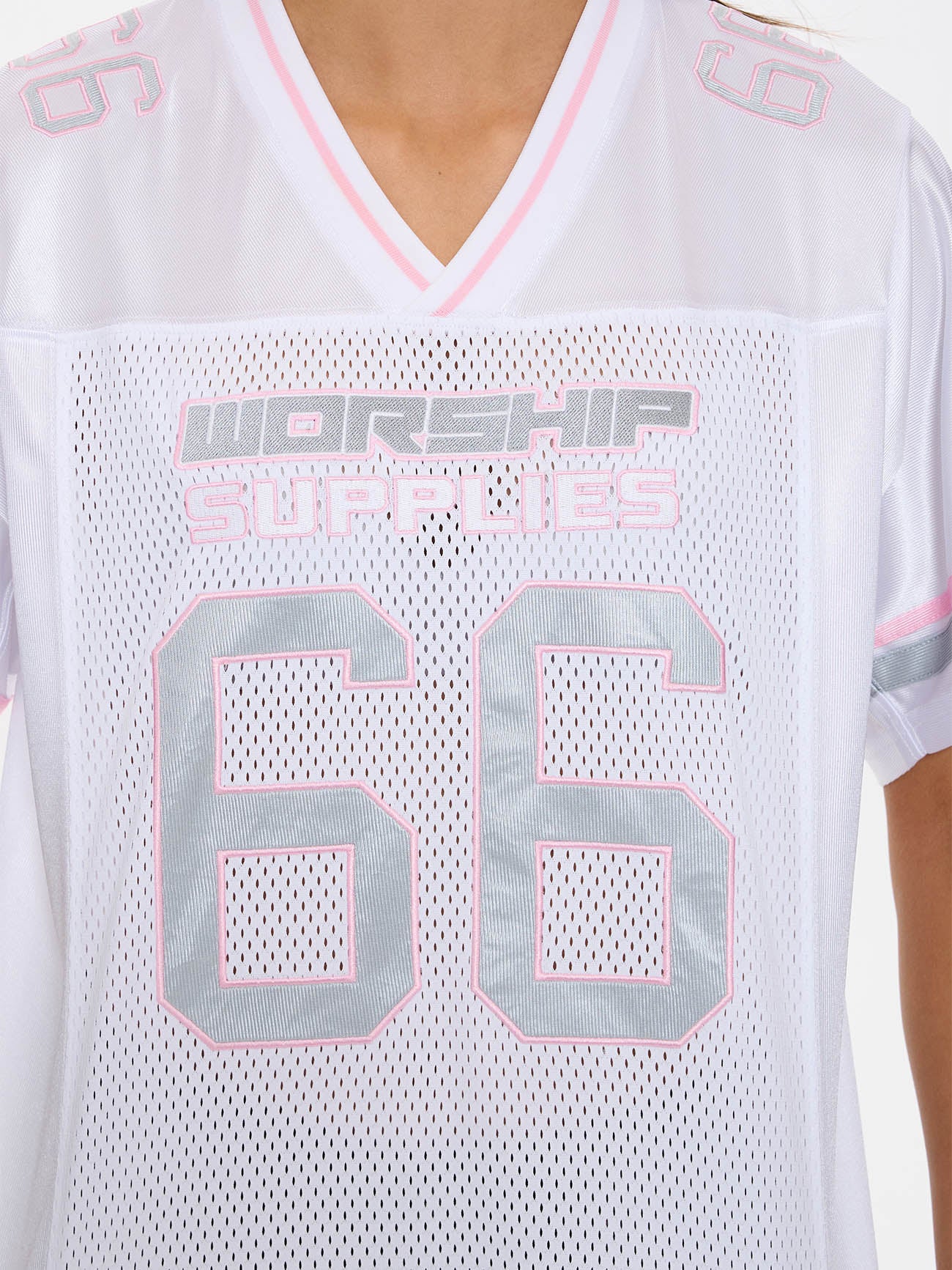 Punter Football Jersey - White