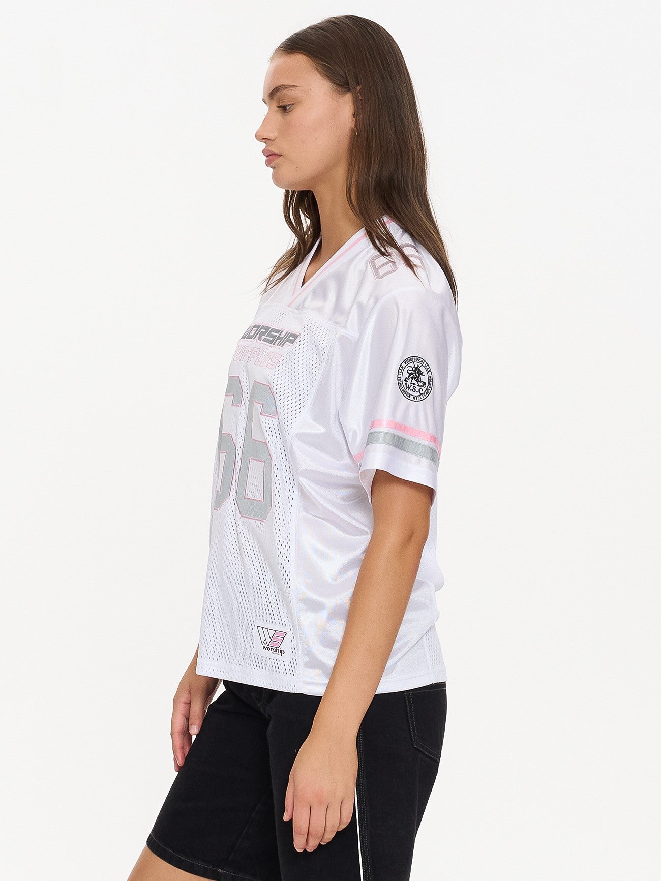 Punter Football Jersey - White