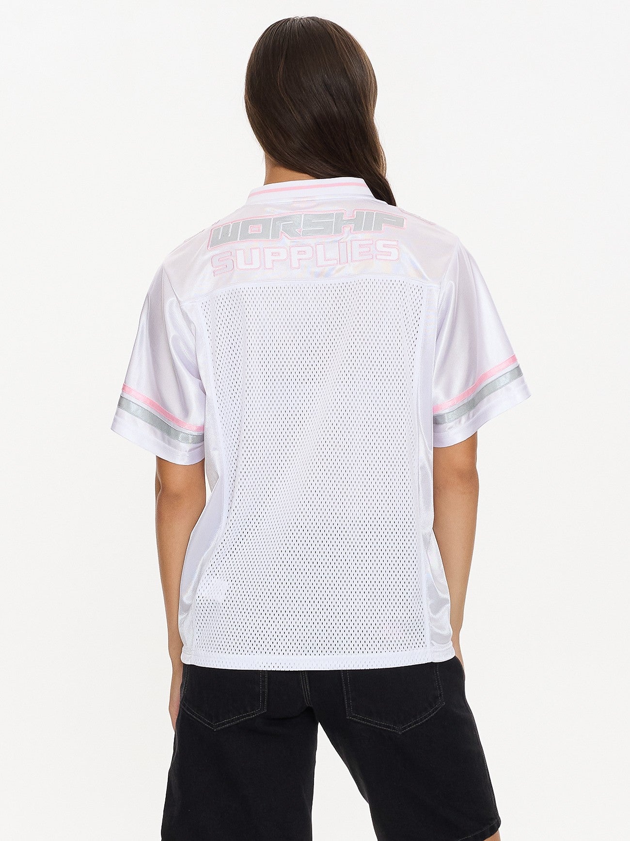 Punter Football Jersey - White
