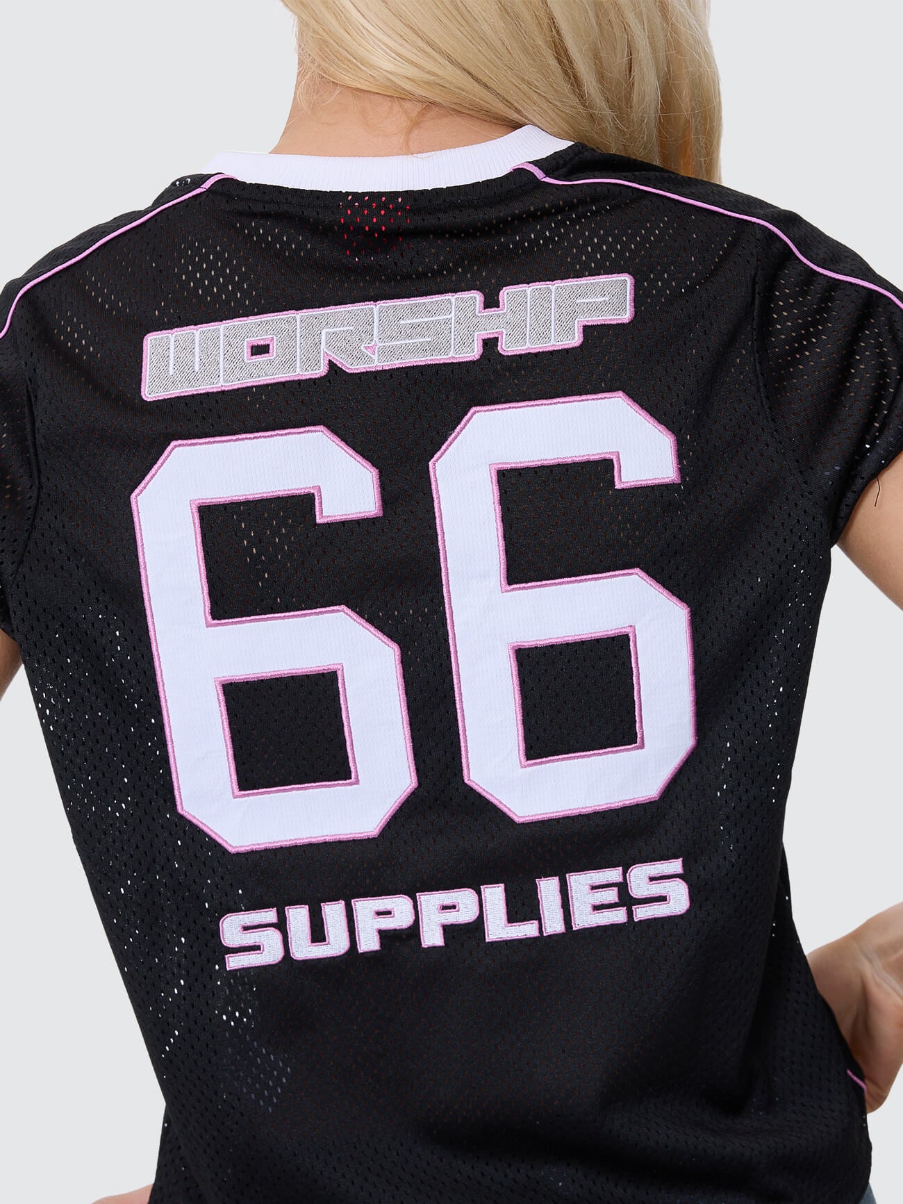 Punter Baby Football Jersey - Black