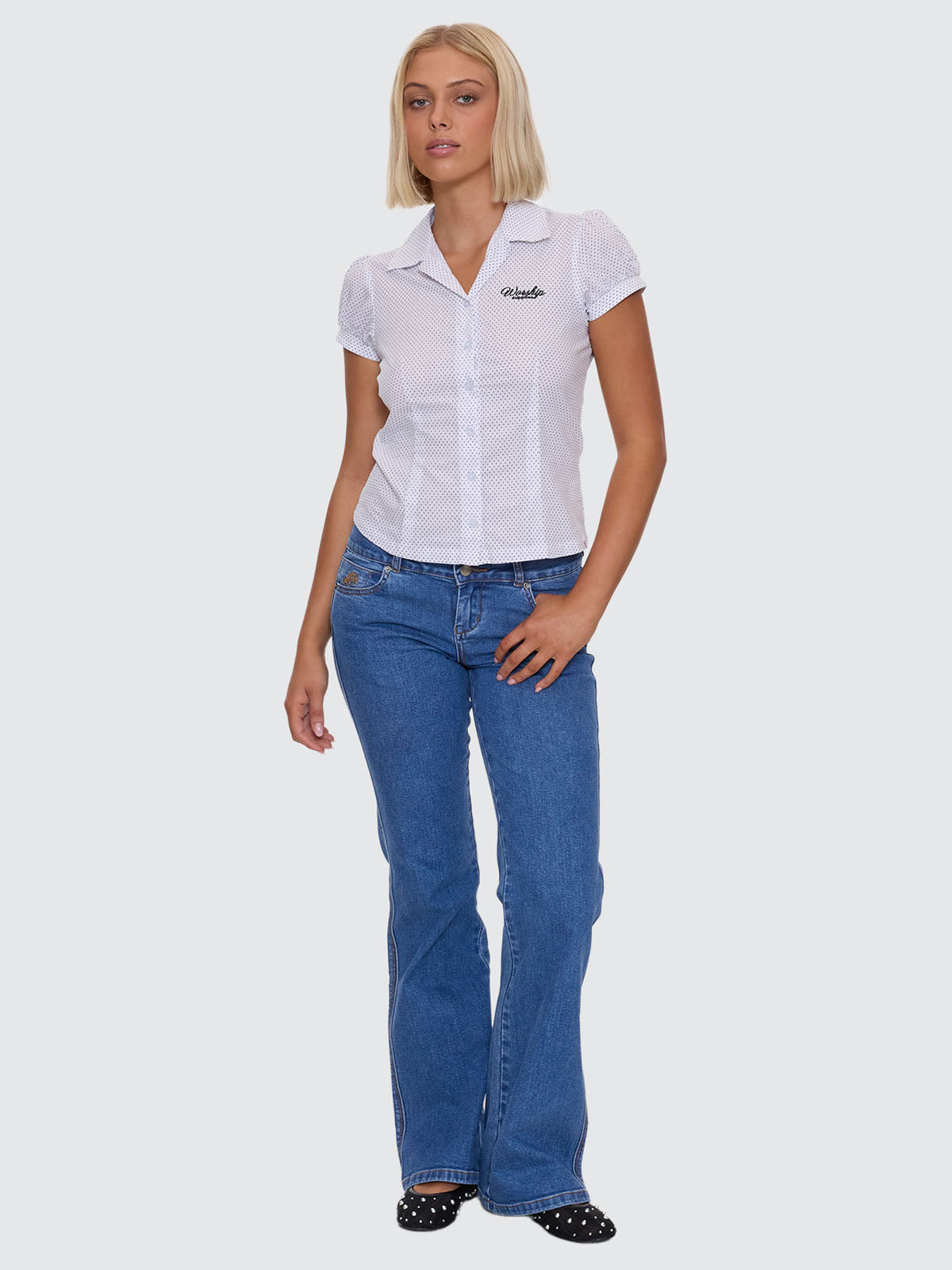 Provoke Short Sleeve Shirt - White