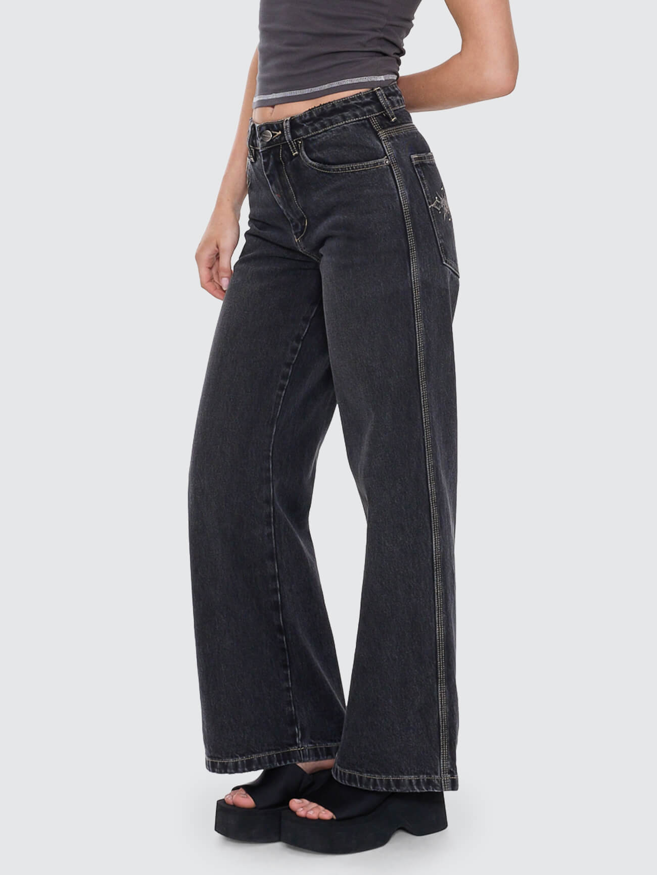 Metalx Sweeper Jean - Black Rinse