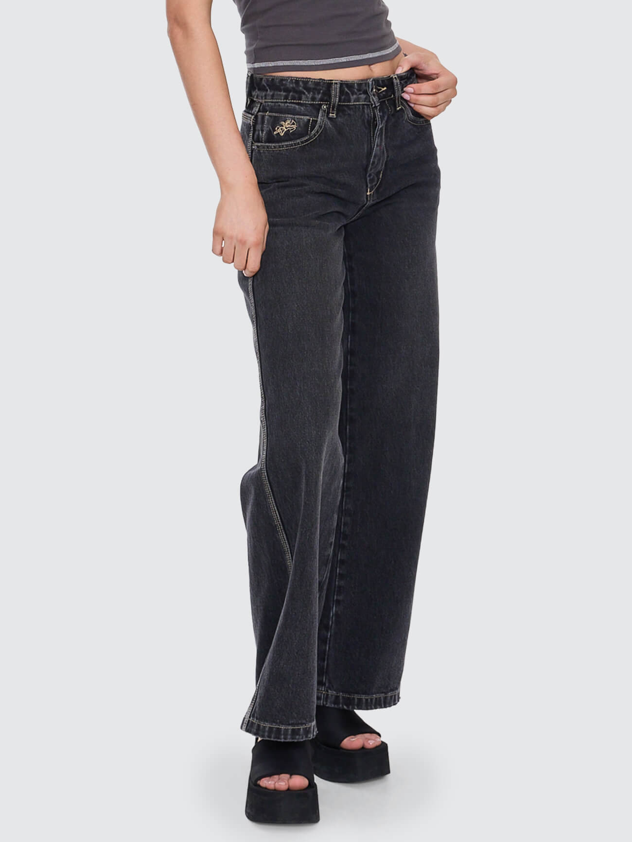 Metalx Sweeper Jean - Black Rinse