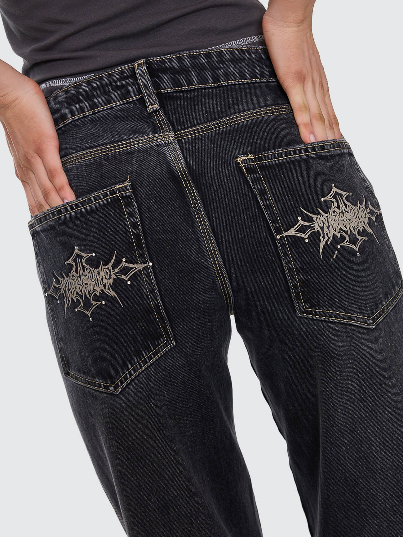 Metalx Sweeper Jean - Black Rinse