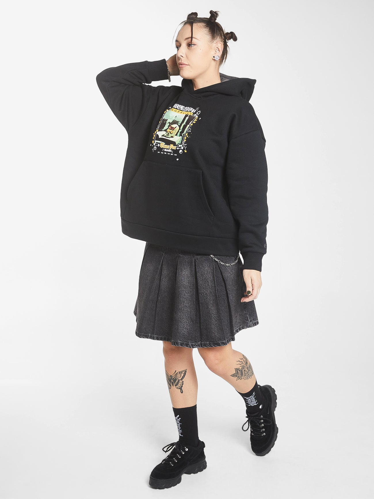 Black Magic Box Fit Hood - Black