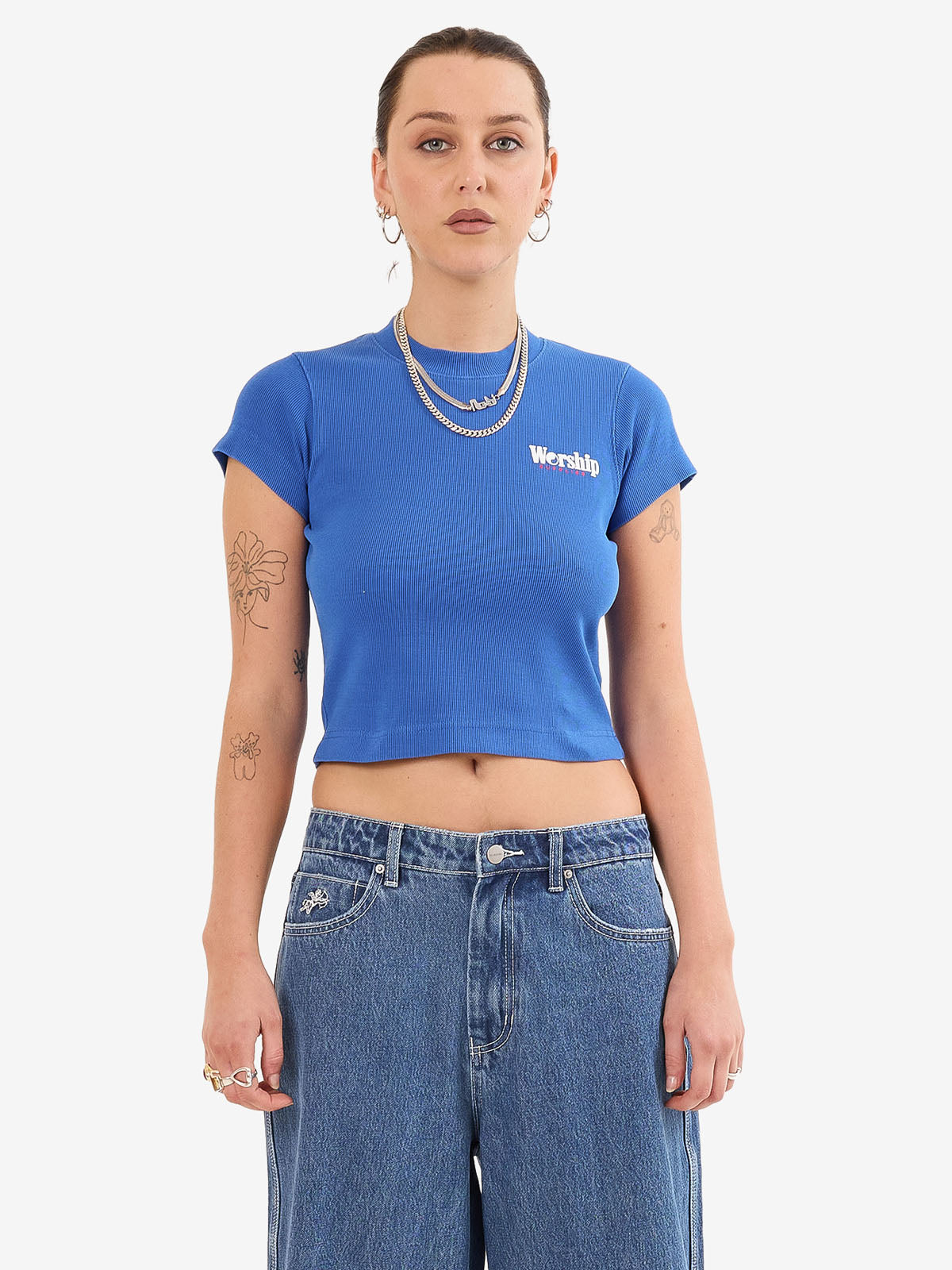 Smoko Teeny Tee - Cobalt