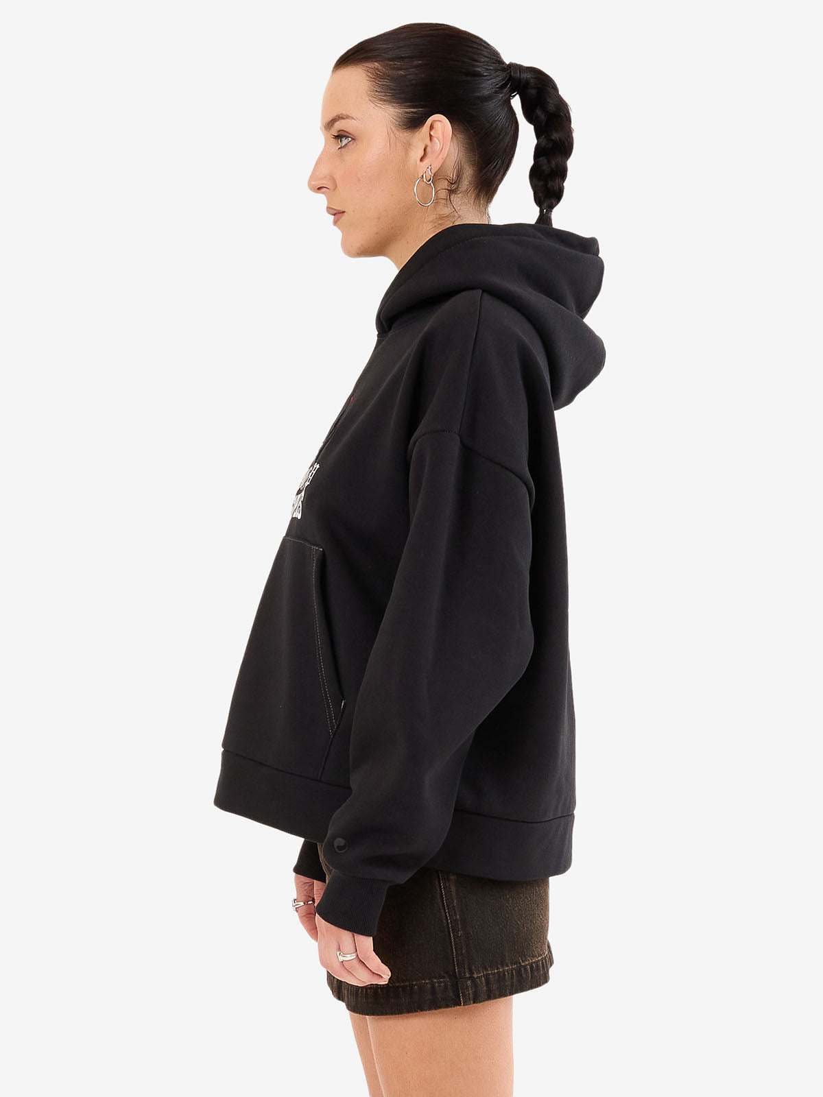 Love Birds Box Fit Hood - Black