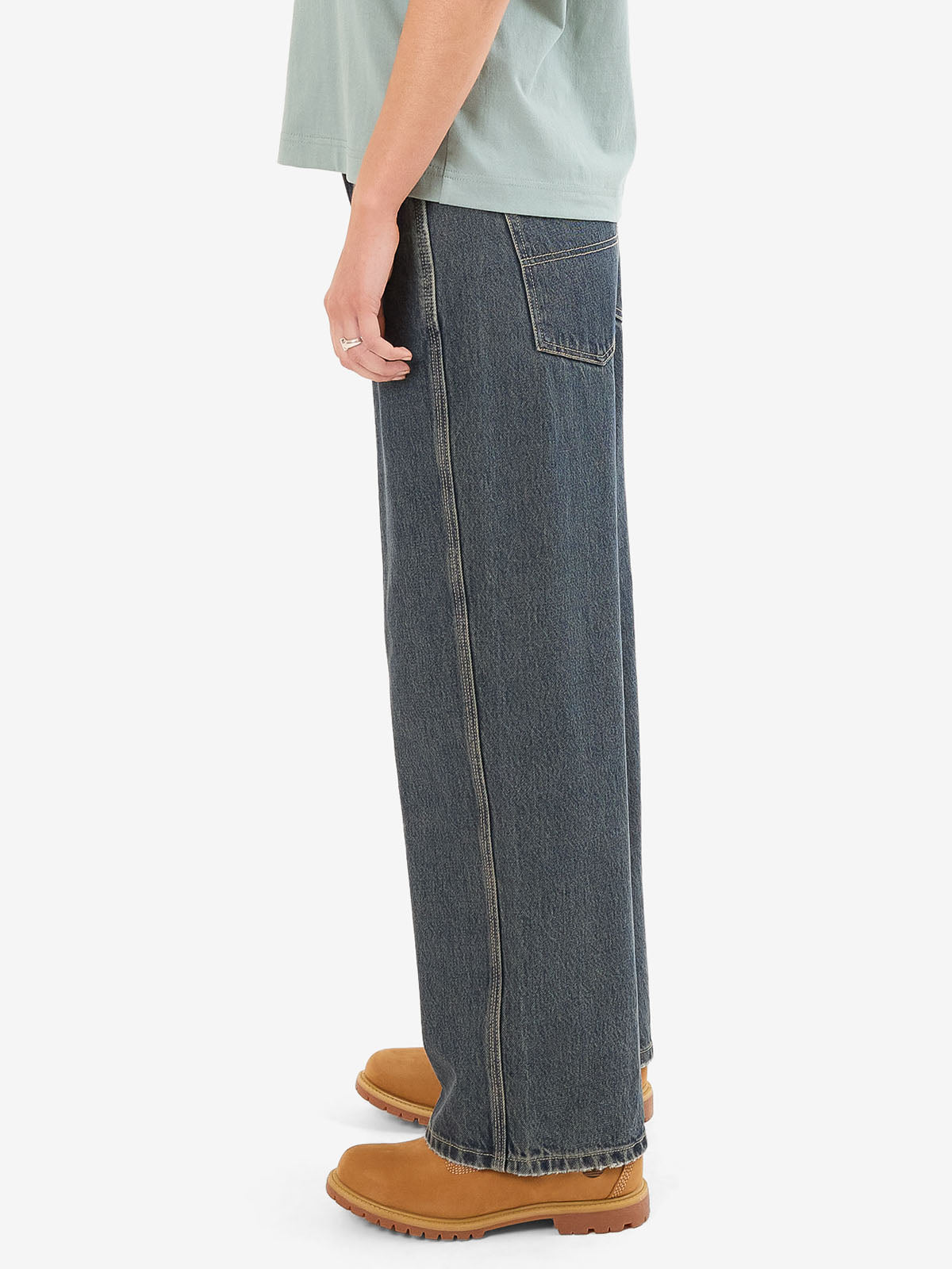 Worship Sloucher Jean - Blasted Blue