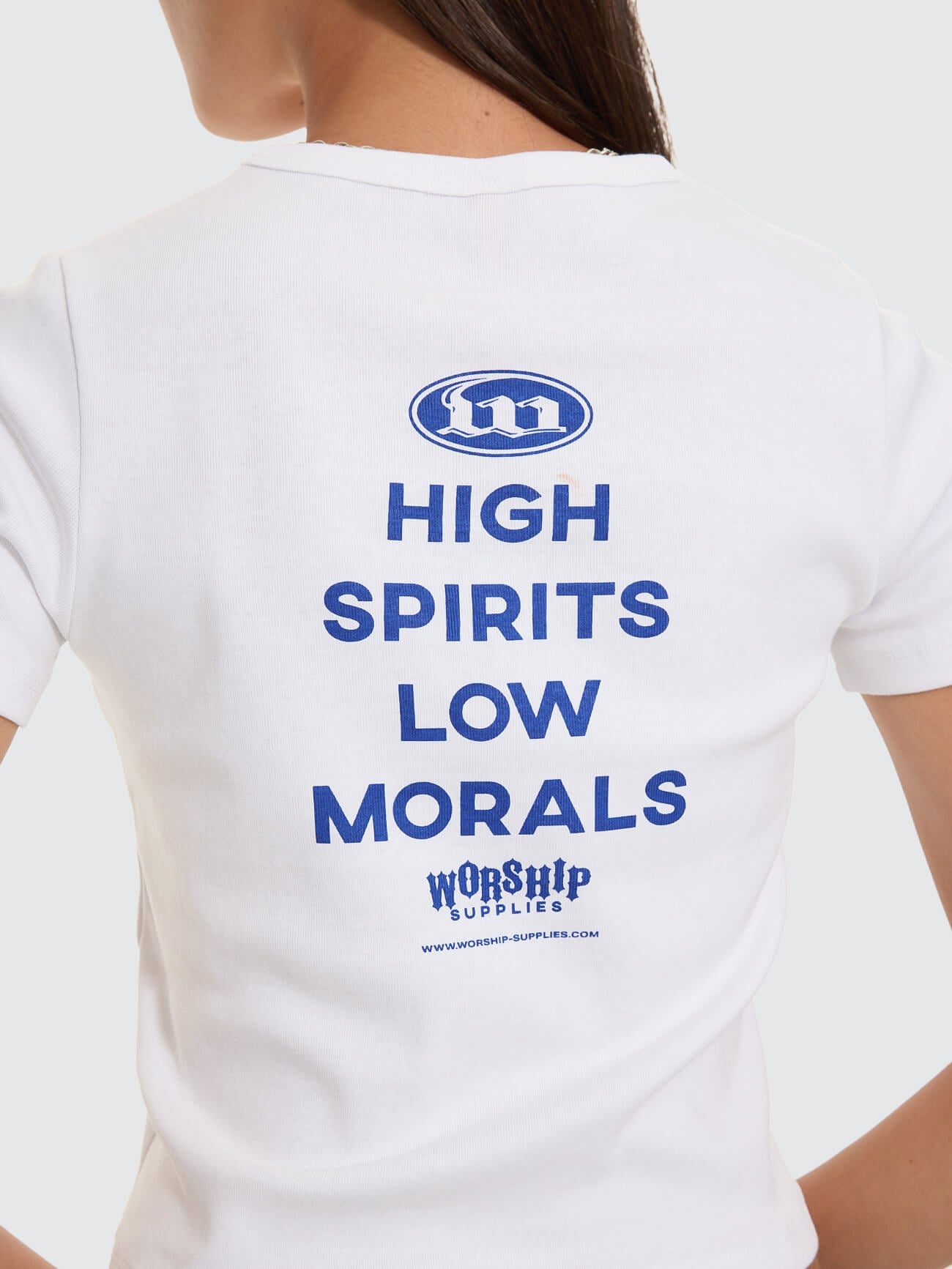 Morality Day Fit Tee - White 4