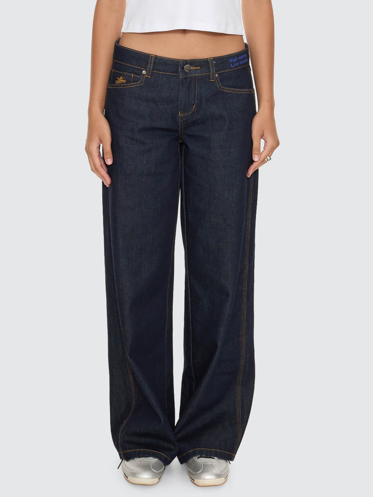Morality Baggy Low Rider Jean - Raw Indy 4