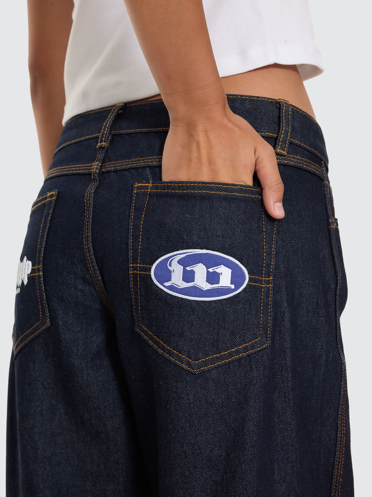 Morality Baggy Low Rider Jean - Raw Indy 4