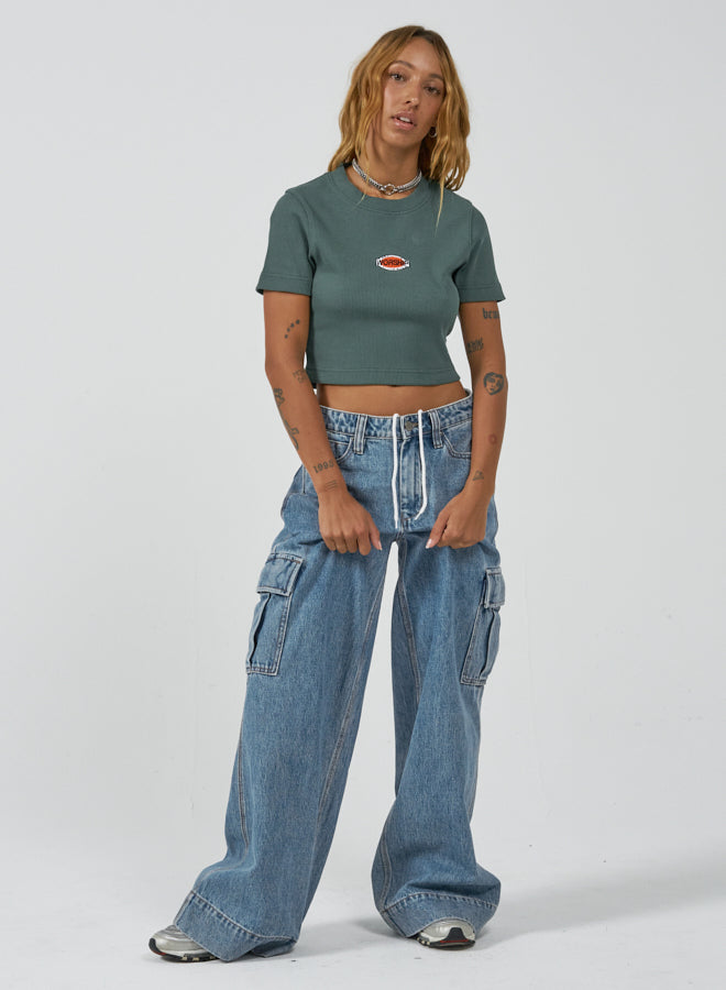 Choices Micro Tee - Hunter Green