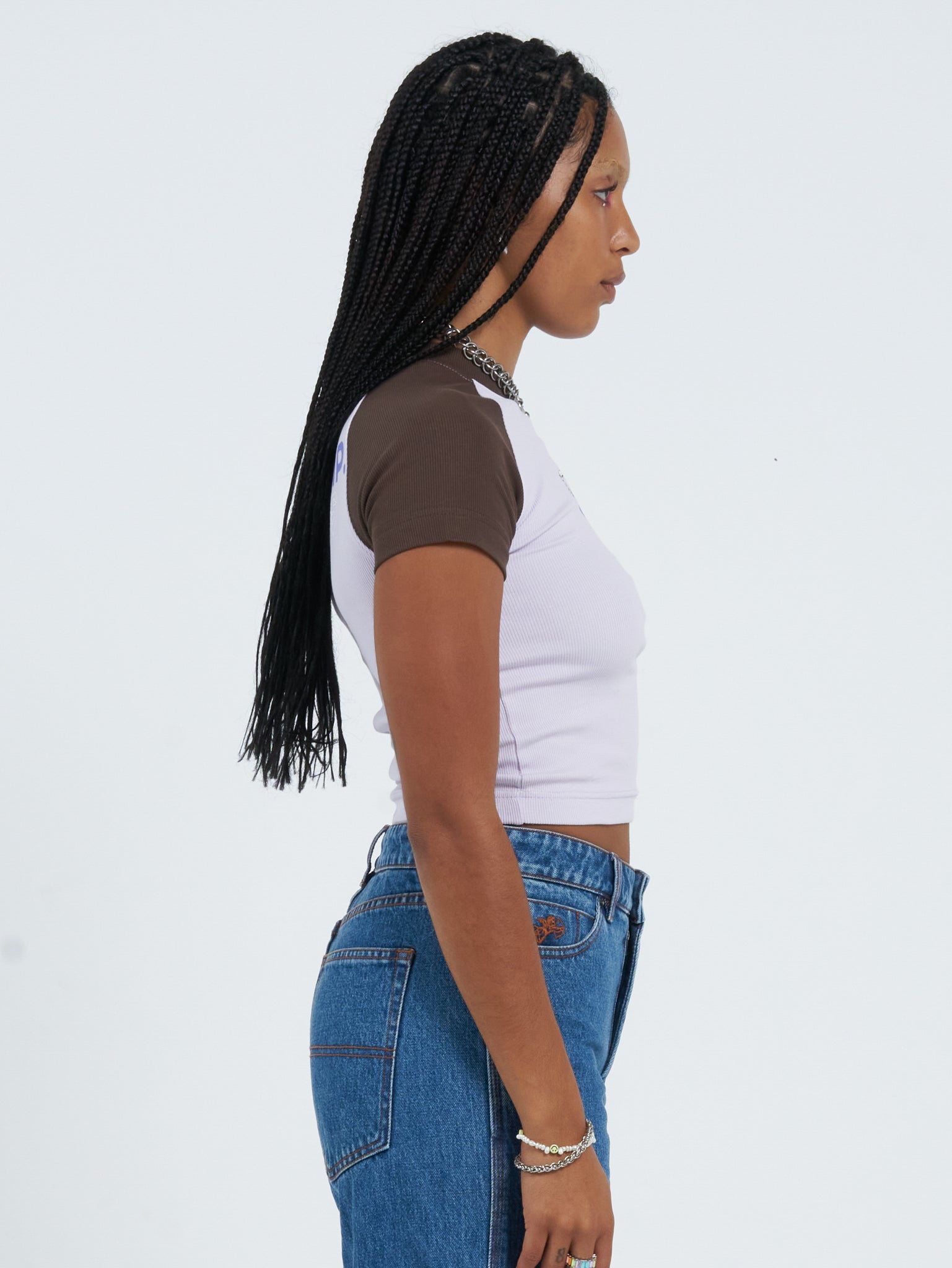 Offerings Slim Raglan Tee - Orchid Hush