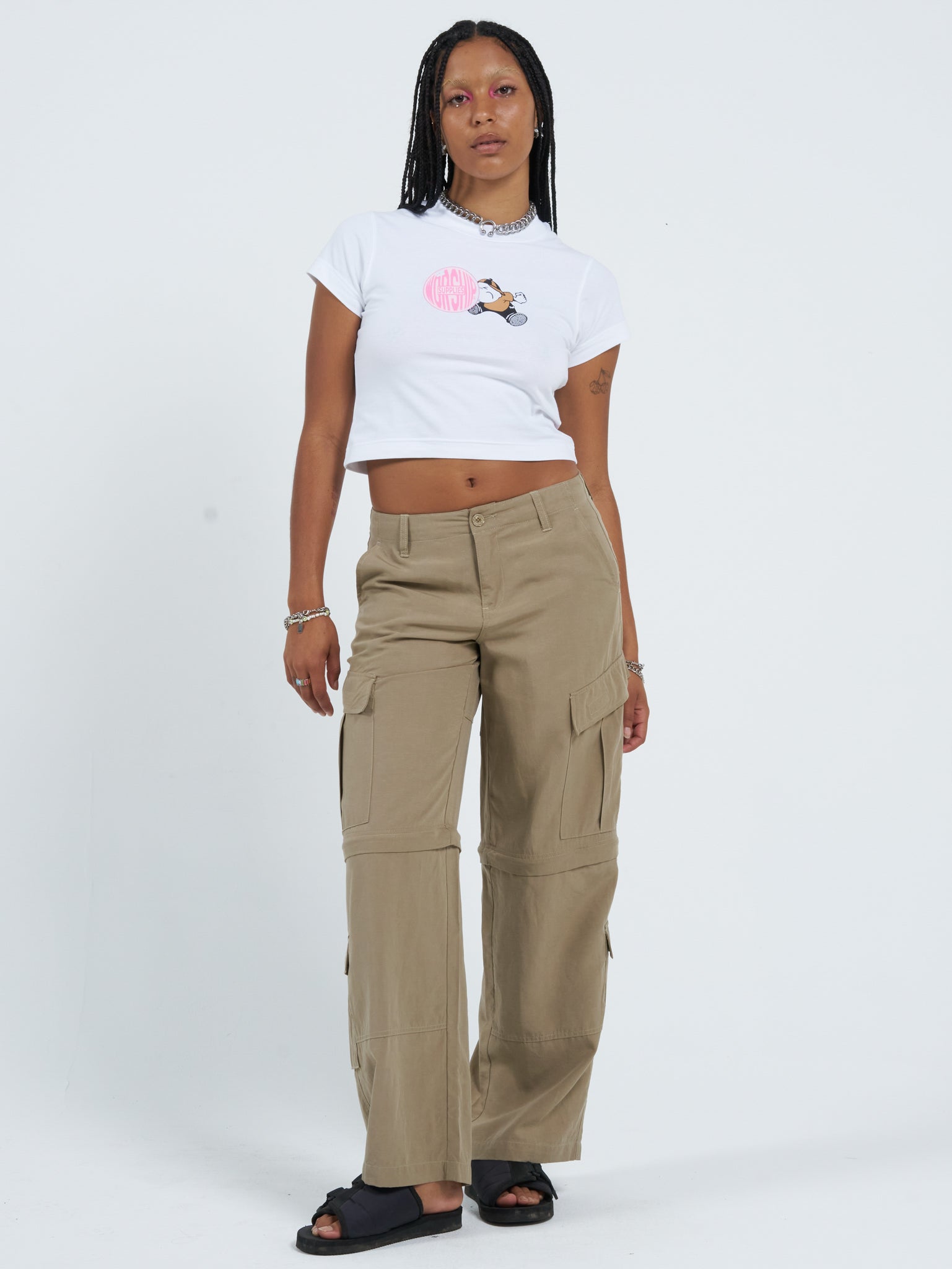 Recreation Zip Off Cargo Pant - Sandy Taupe