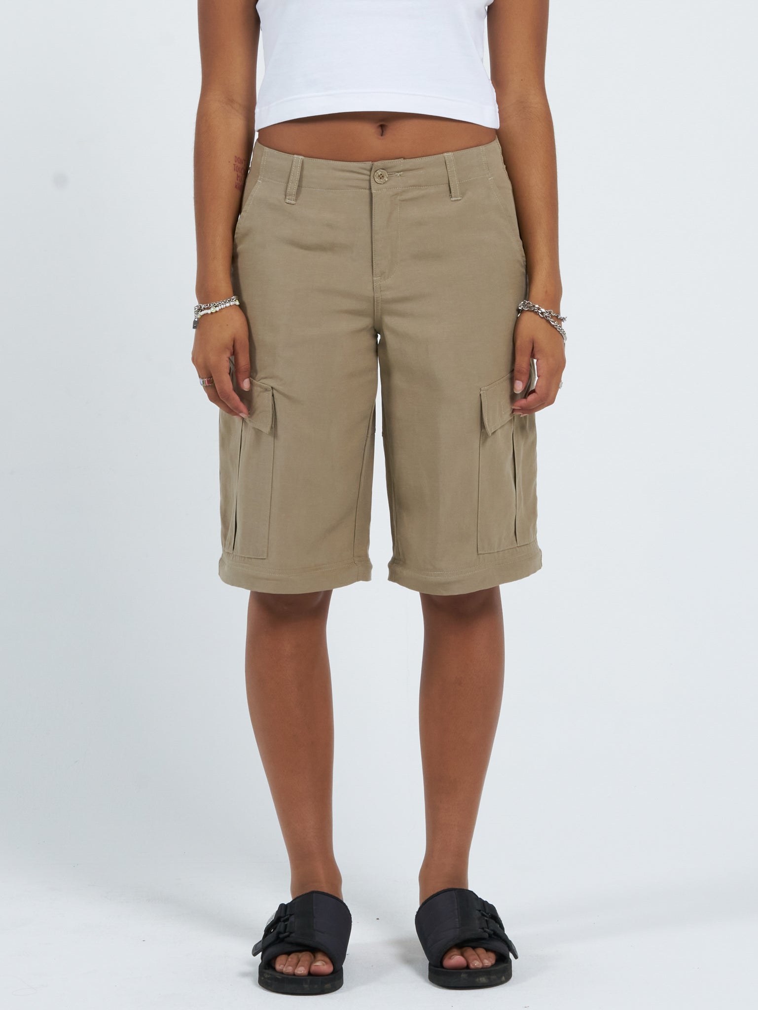 Recreation Zip Off Cargo Pant - Sandy Taupe