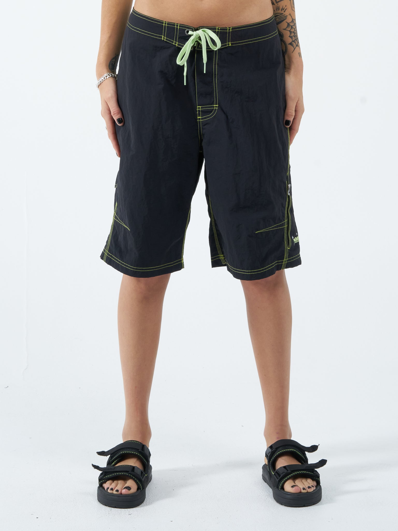Destroyer Gnar Boardshort - Washed Black