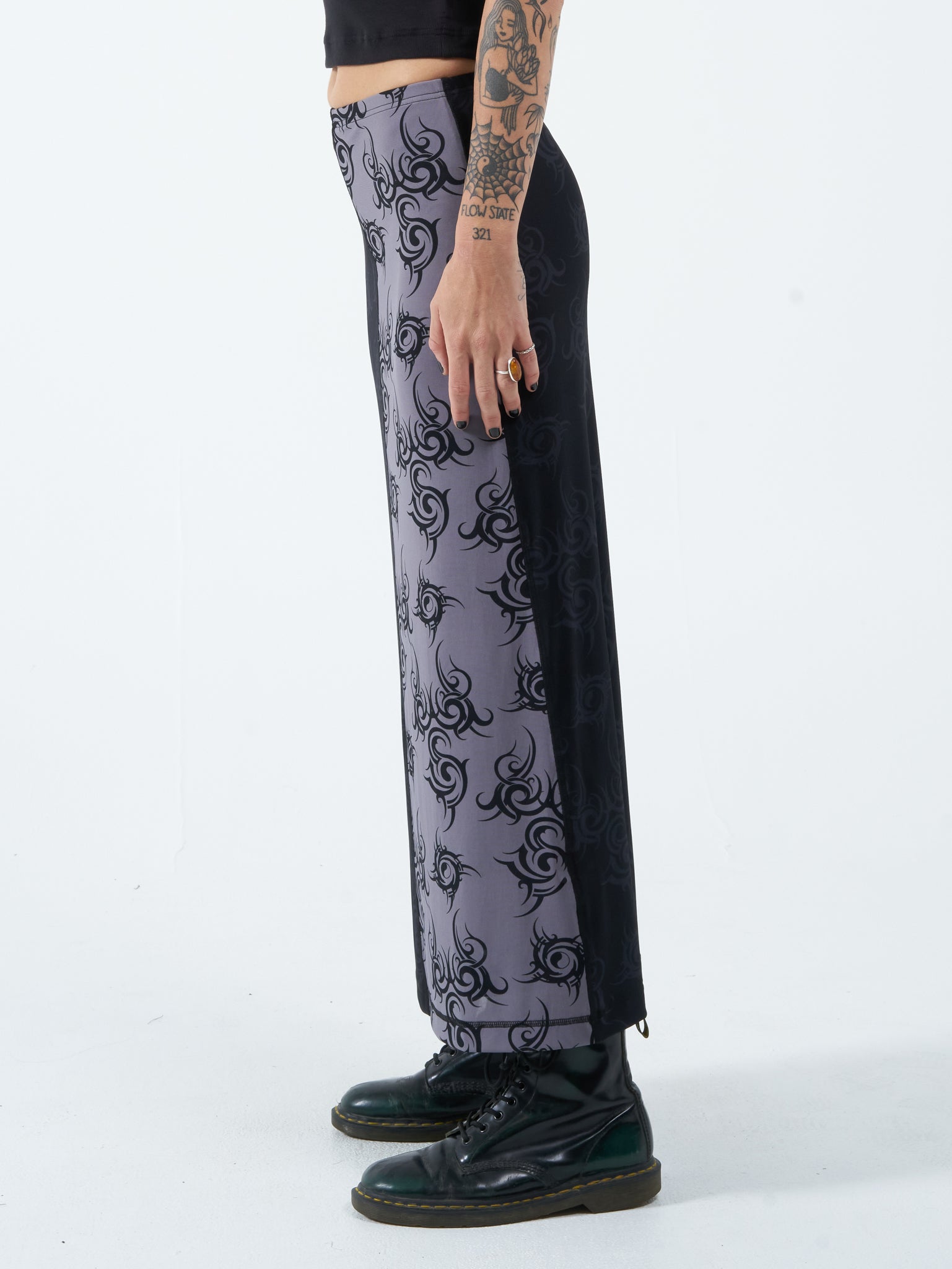 Hell Hole Maxi Skirt - Black