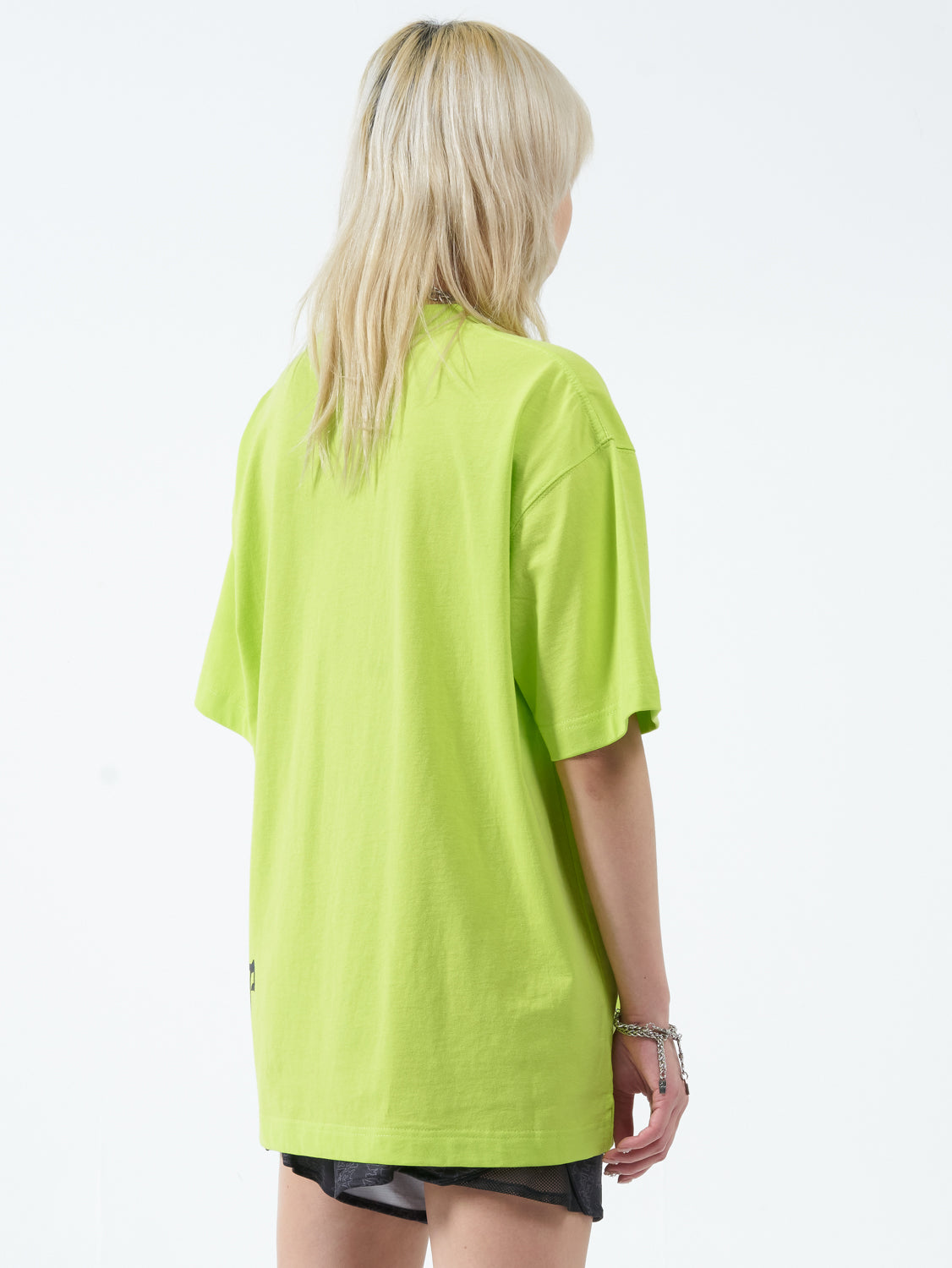 Monument Oversized Tee - Acid Lime