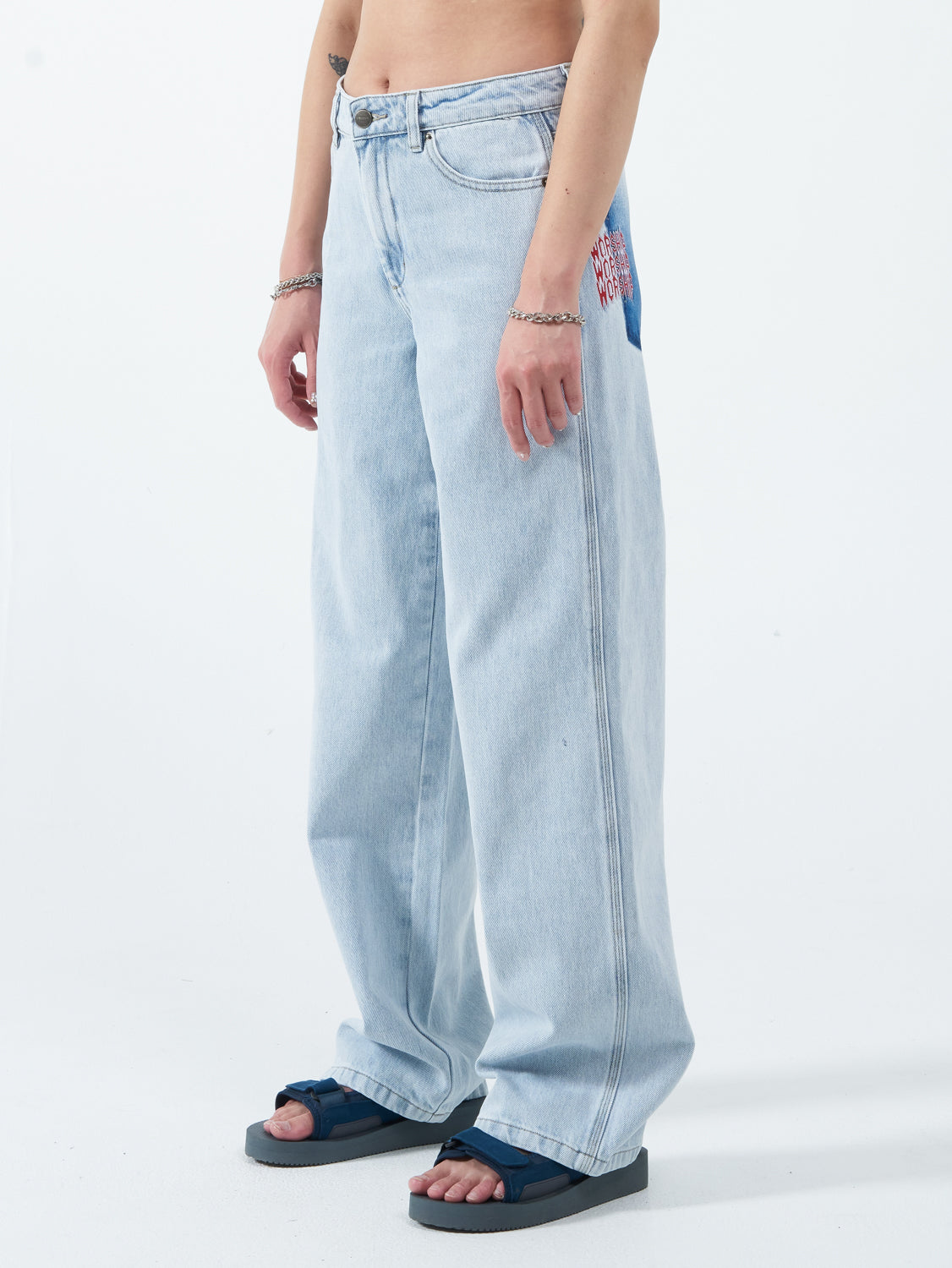Worship Heavenly Carpenter Jean - Vanish Blue