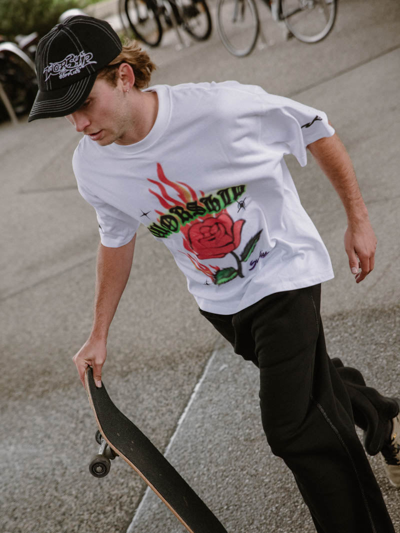 Anderson Box Crop Tee - White