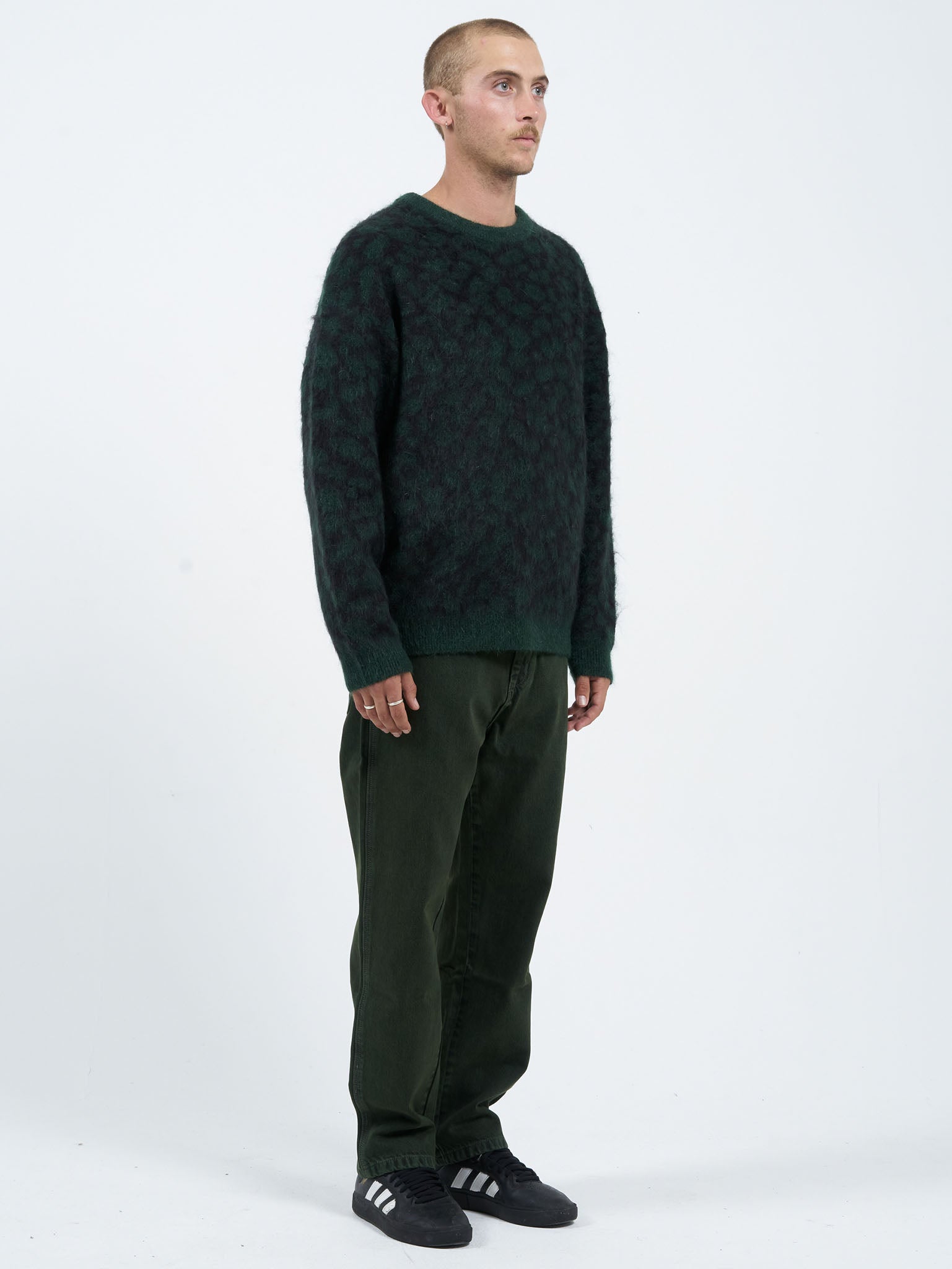 Unhallowed Crew Knit - Caviar