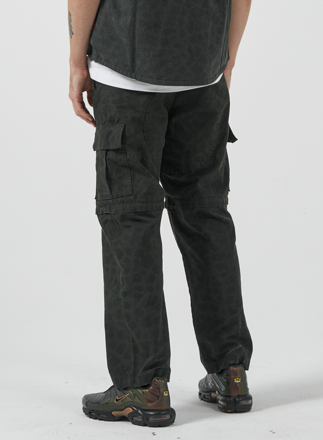 Unhallowed Zip Off Cargo Pant - Caviar