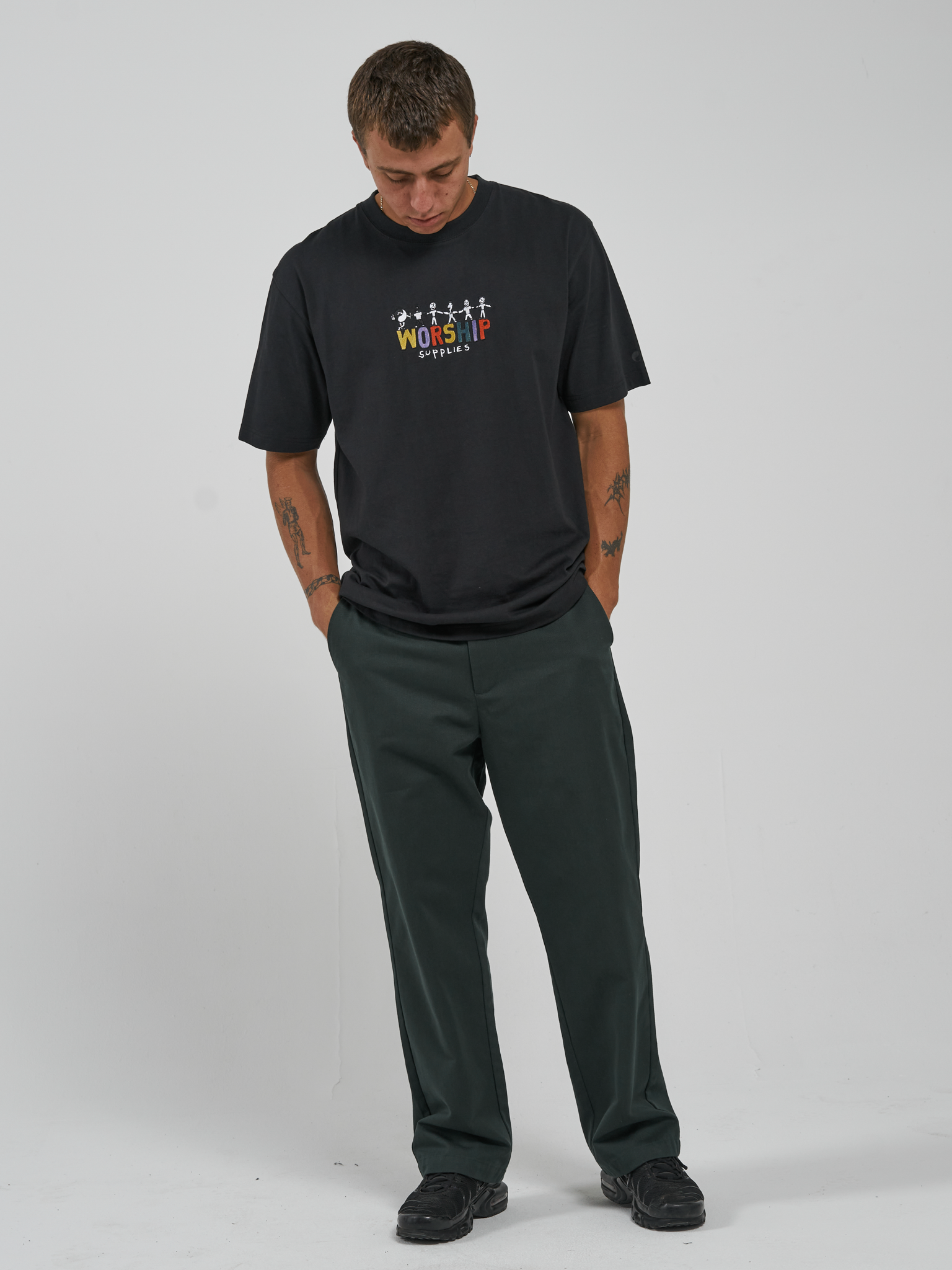 United Tee - Washed Black