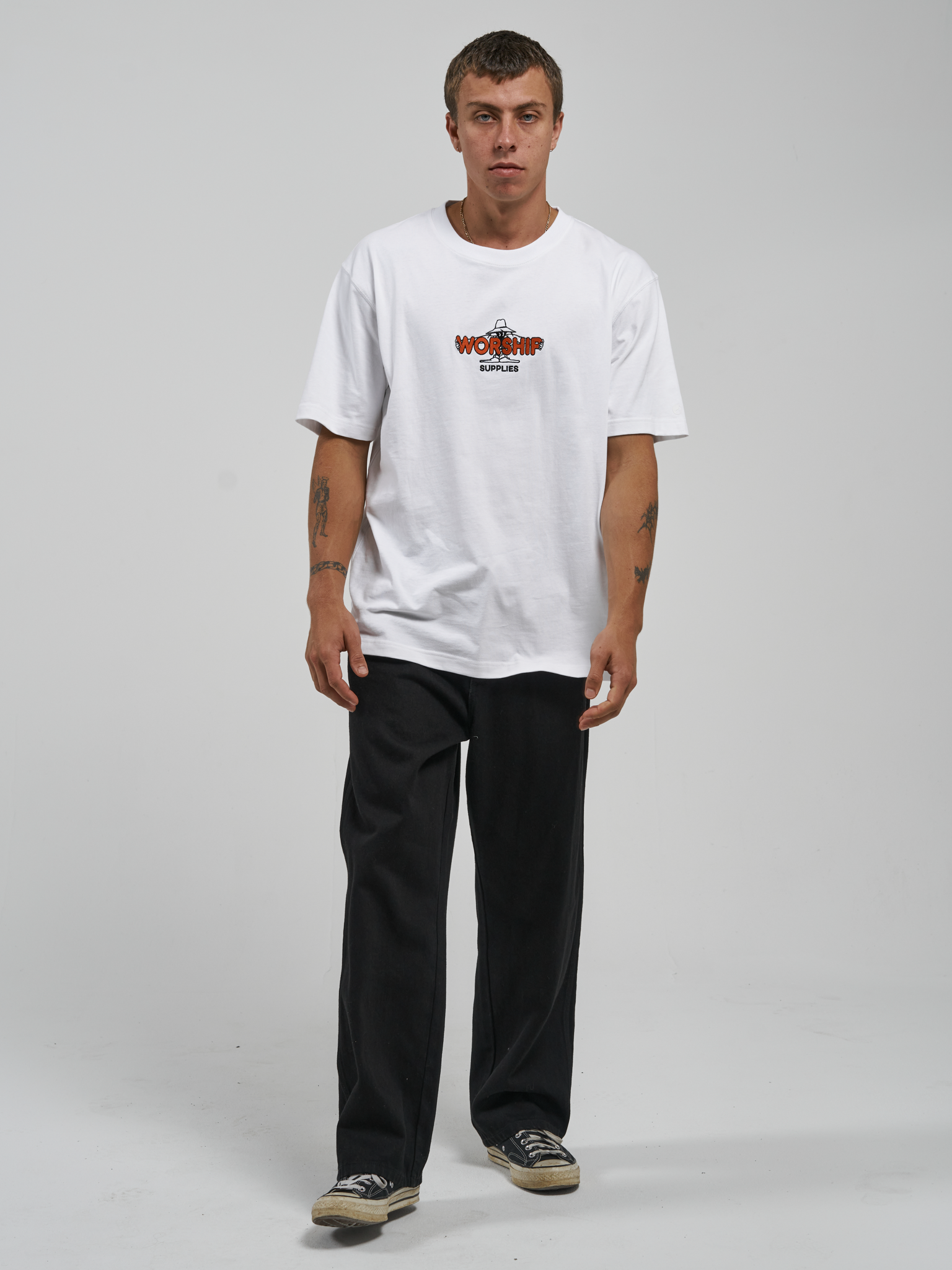 Creeper Tee - White