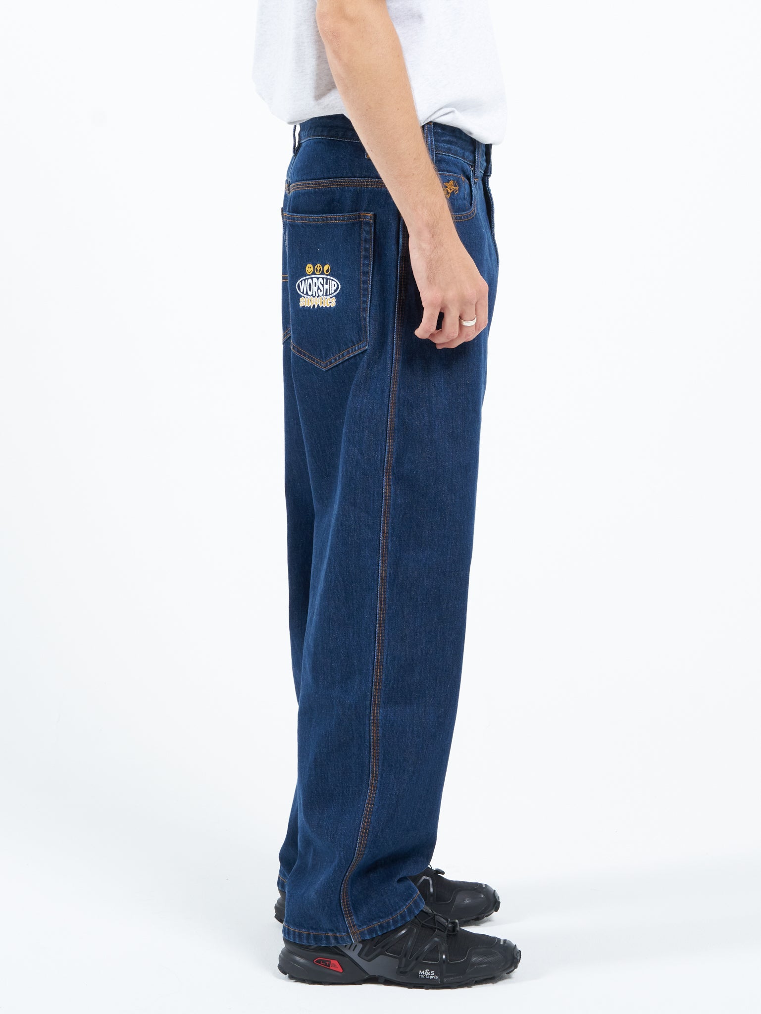 Worship Big Dawgs Jean - Worship Indigo Rinse