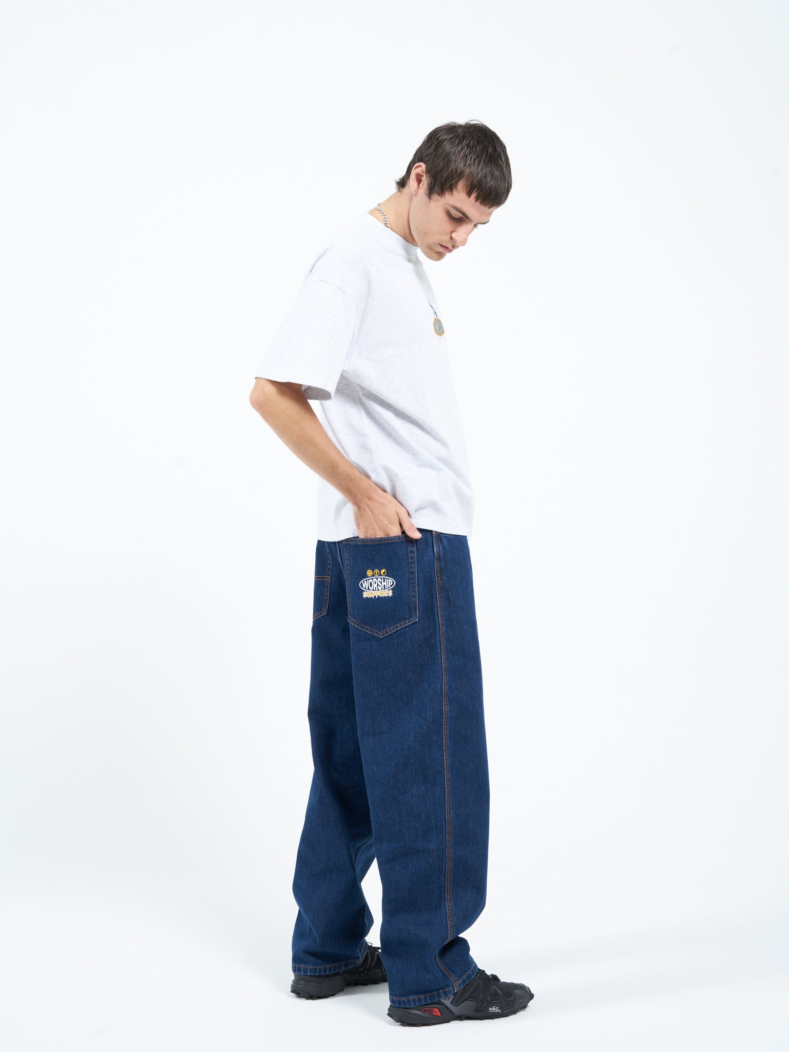 Worship Big Dawgs Jean - Worship Indigo Rinse