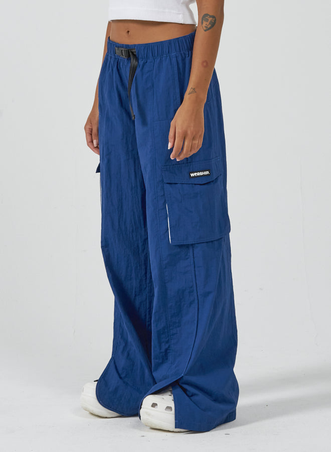 Anton Nylon Pant - Levitation Blue