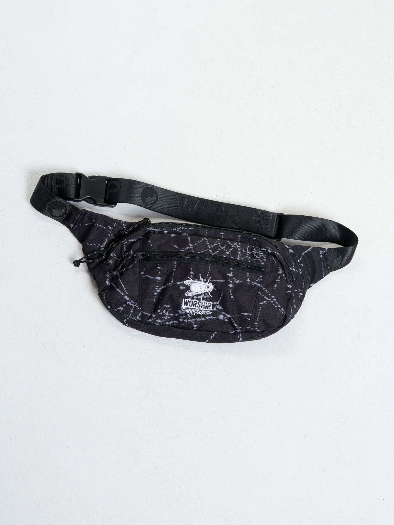 Time Flys Hip Bag - Black