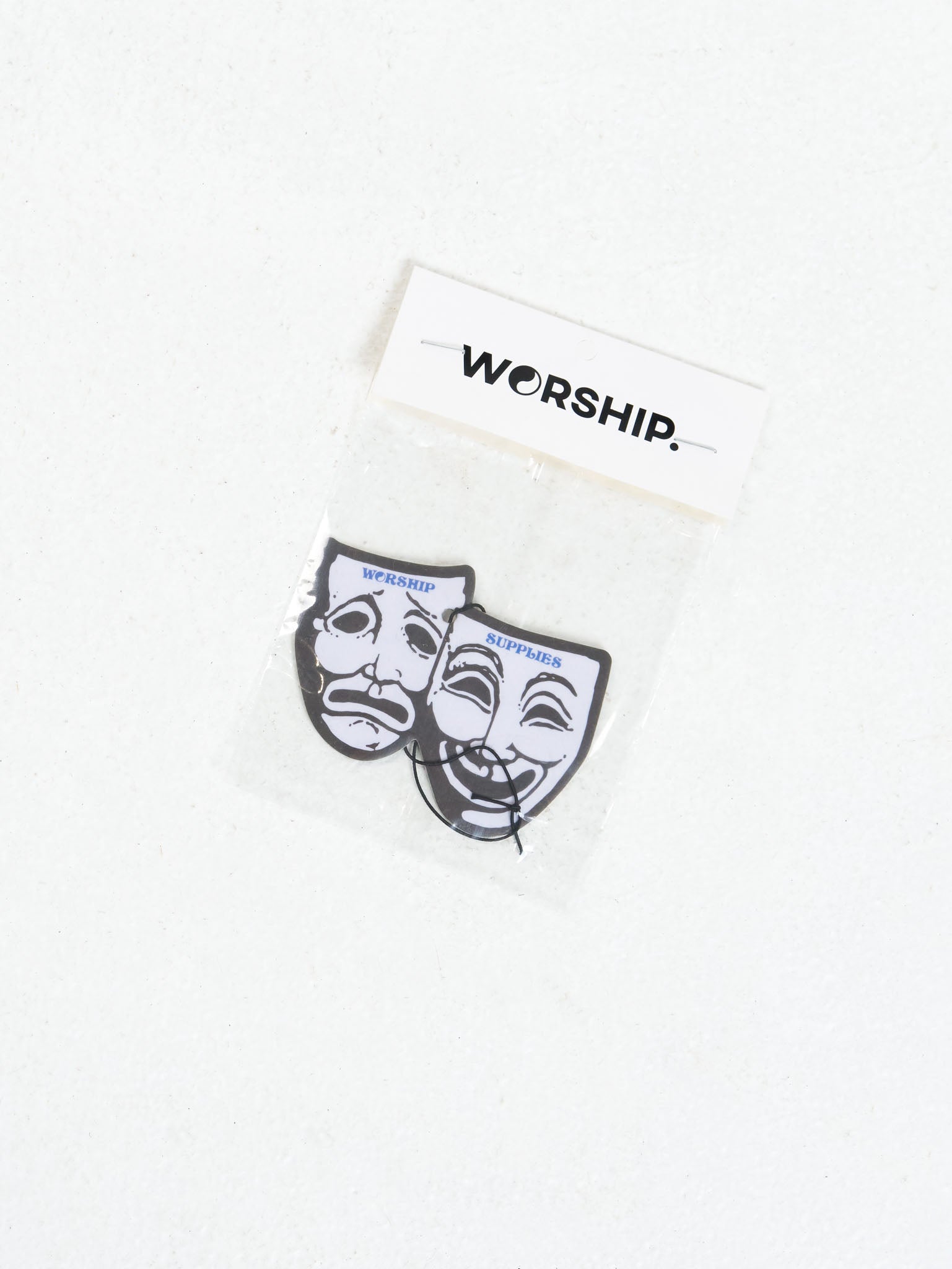 Die Laughing Car Freshener - White