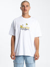 Flutterby Tee - White