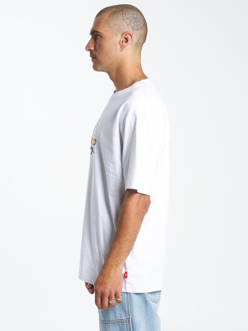 Flutterby Tee - White