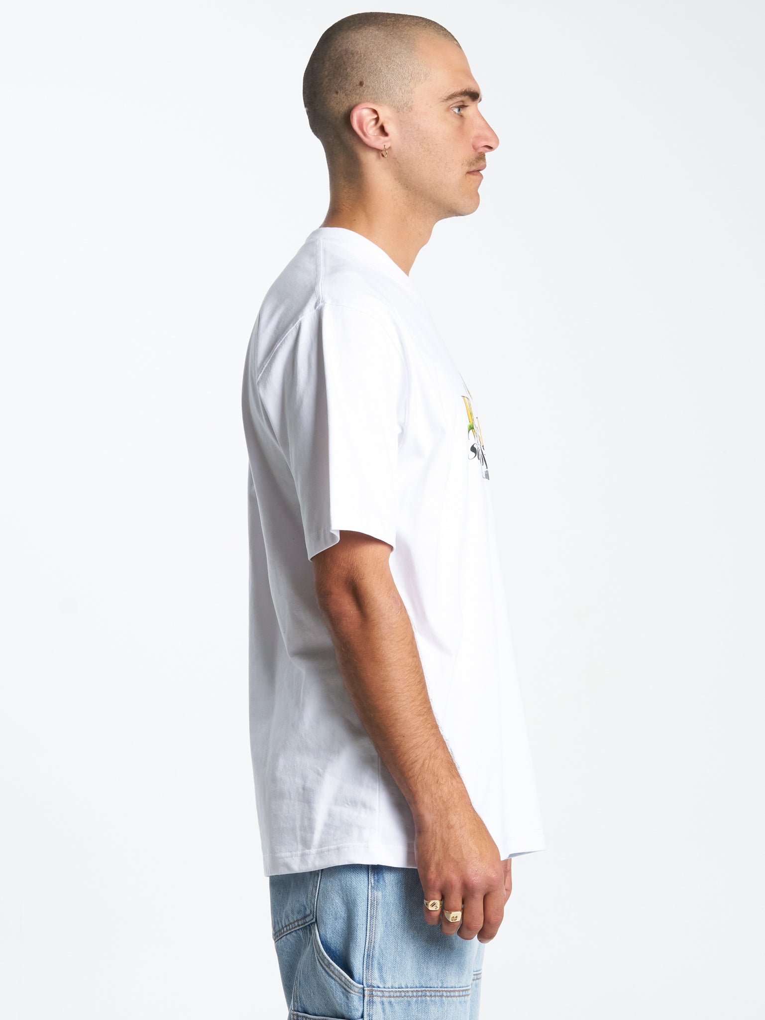 Flutterby Tee - White